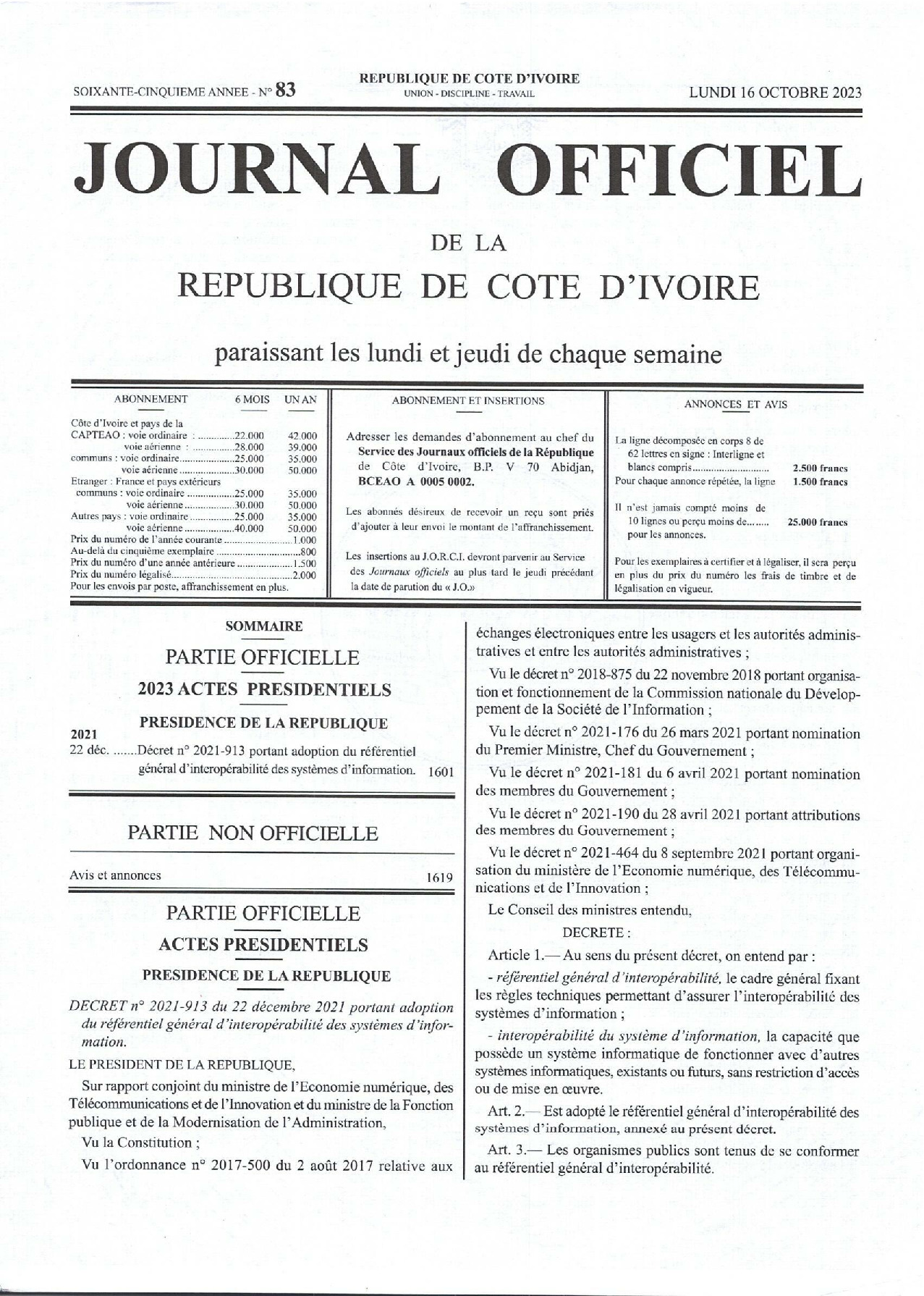 JO 2023-083
