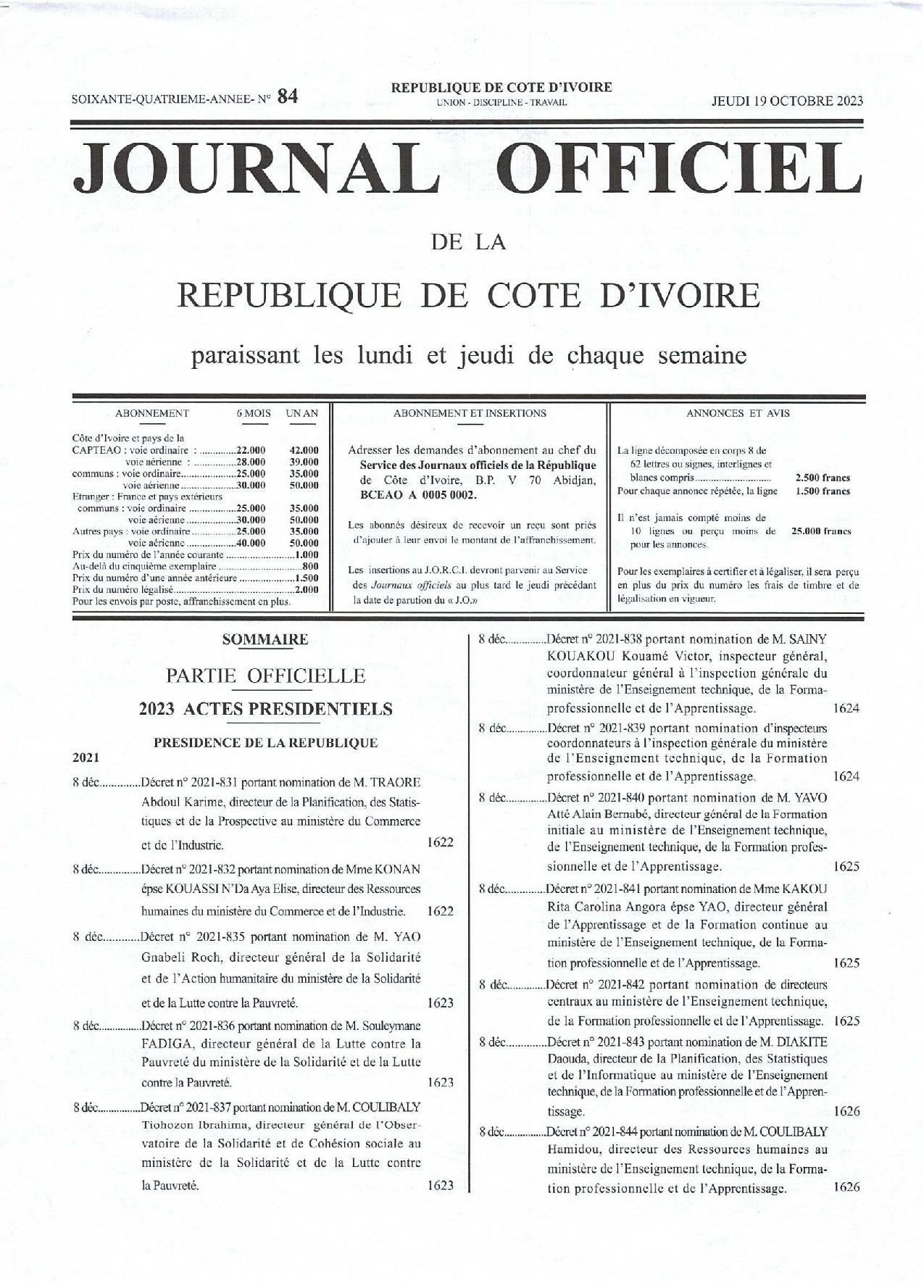 JO 2023-084