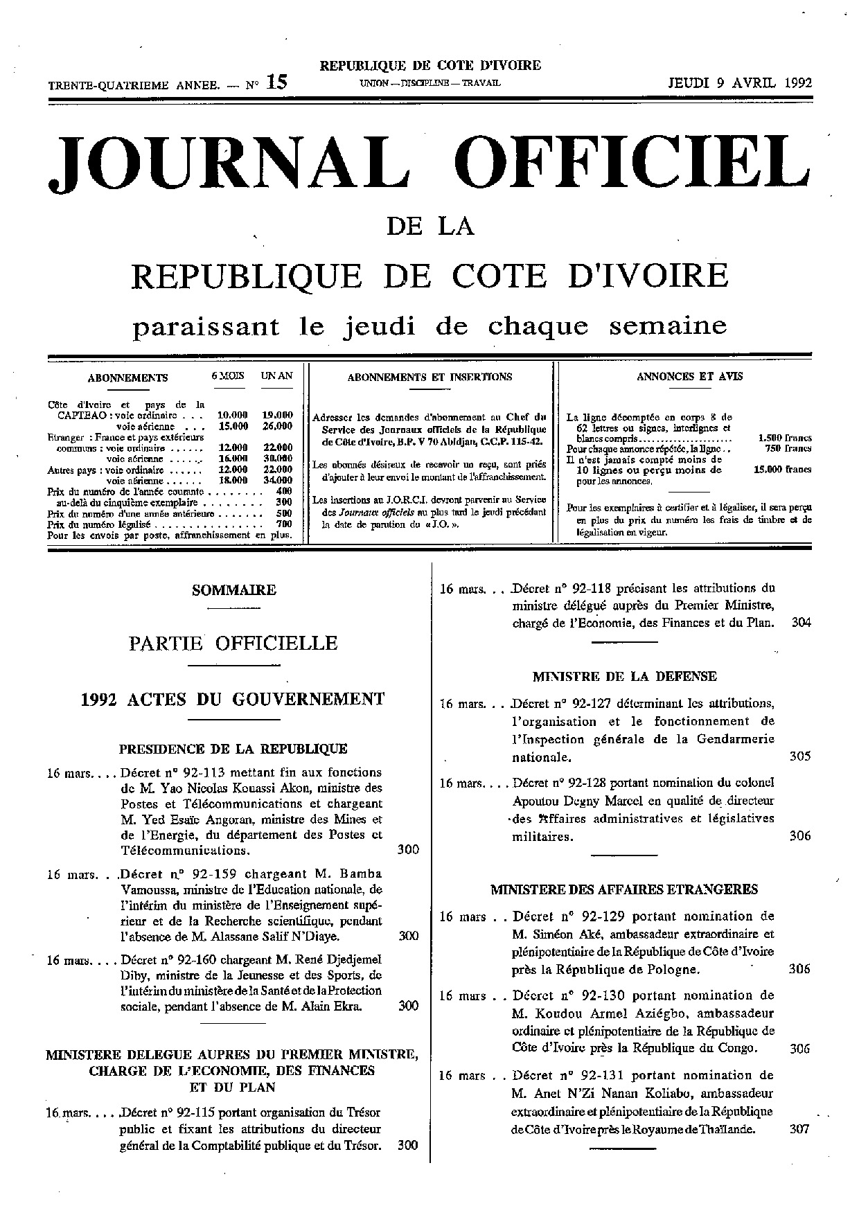 JO 1992-015