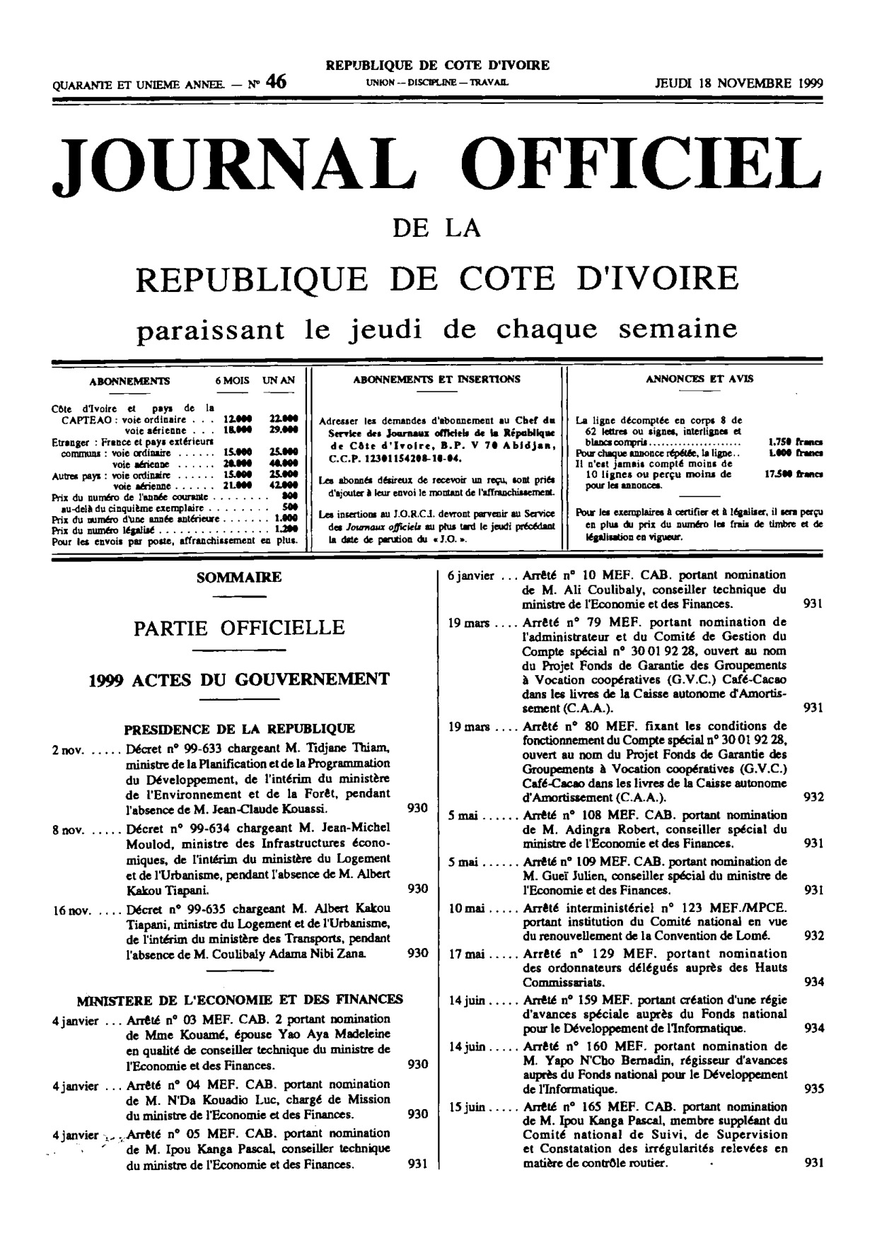 JO 1999-046