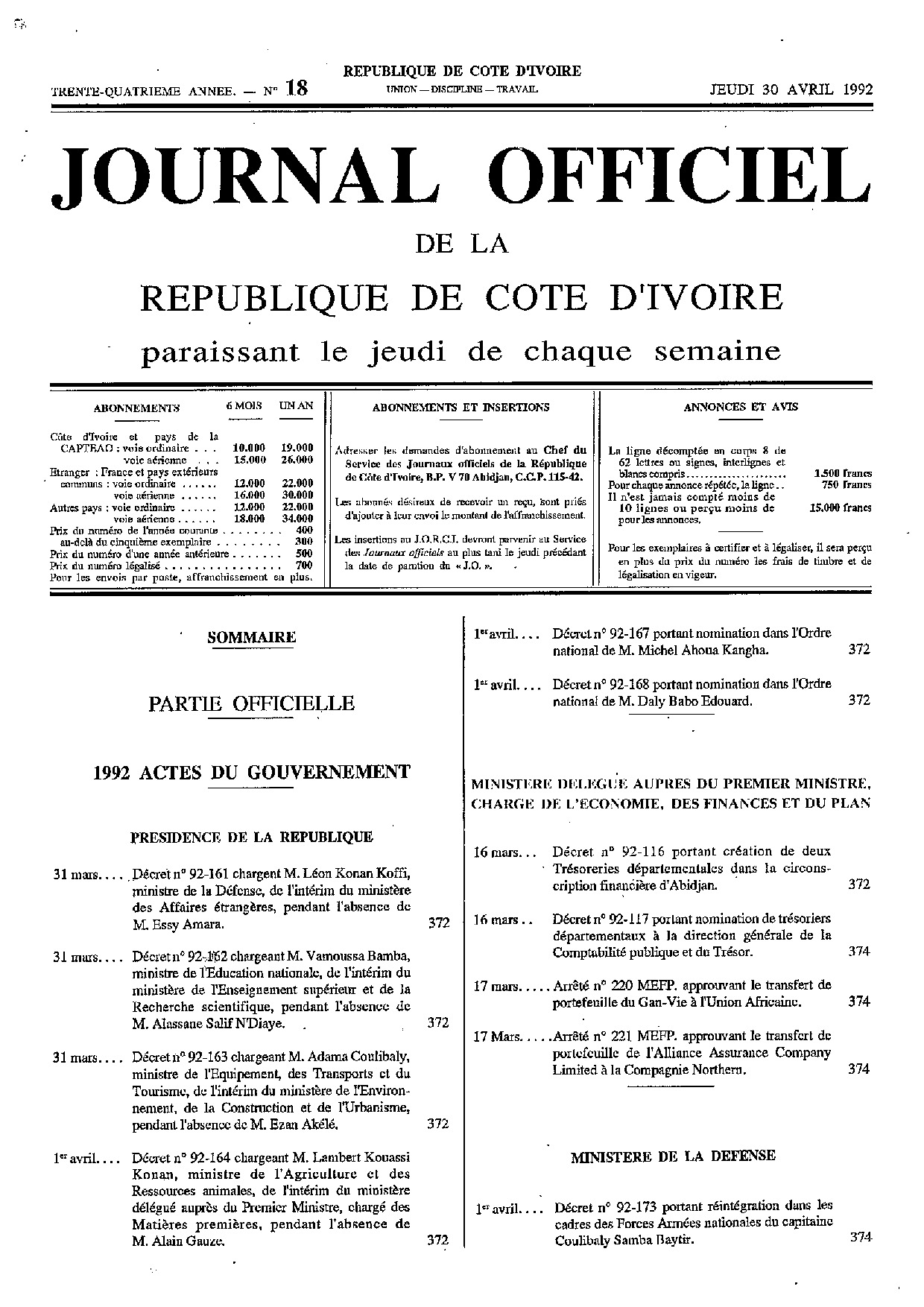 JO 1992-018