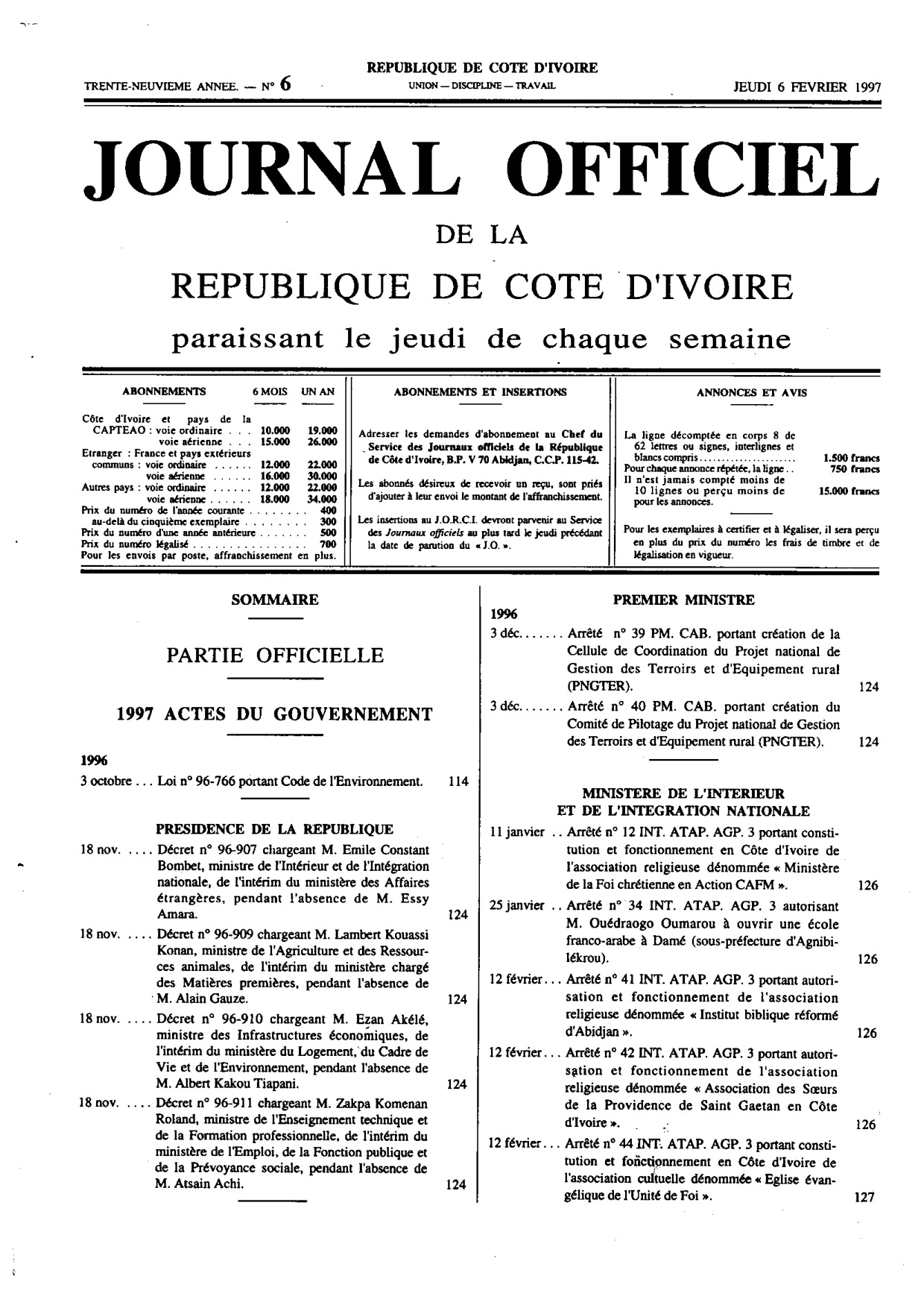 JO 1997-006