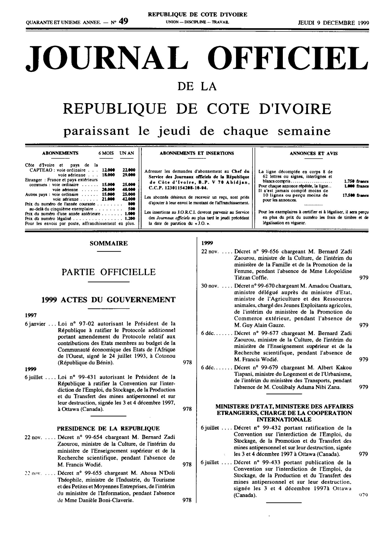 JO 1999-049