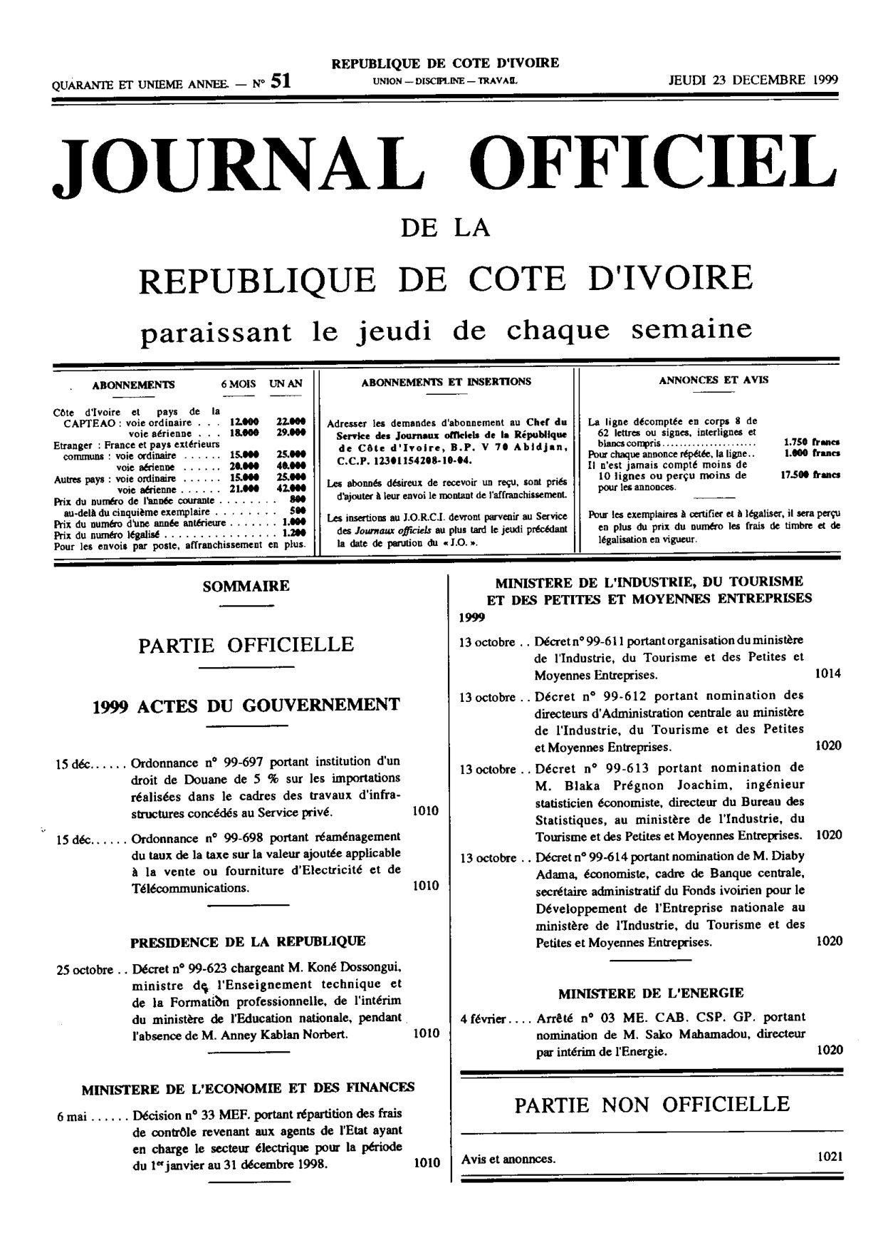 JO 1999-051