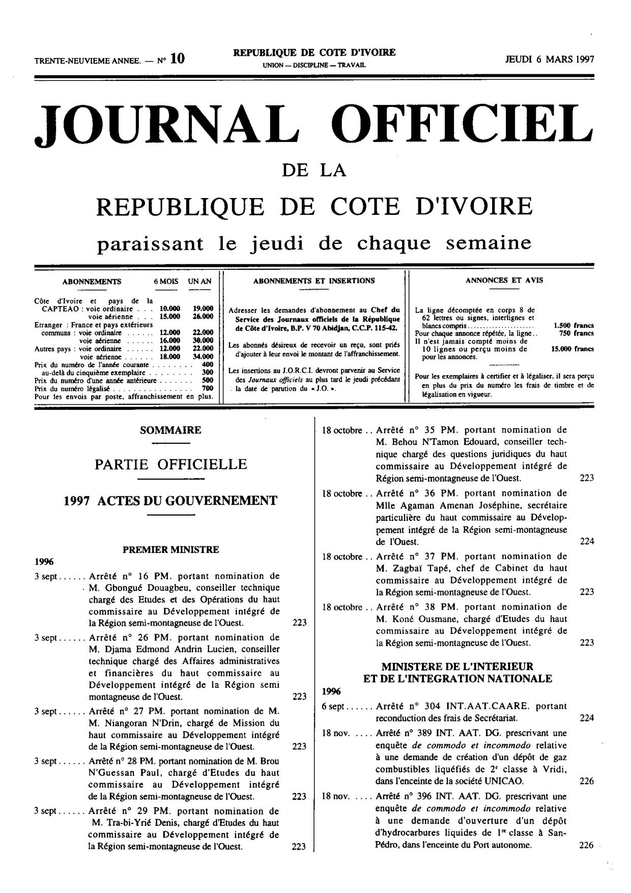 JO 1997-010