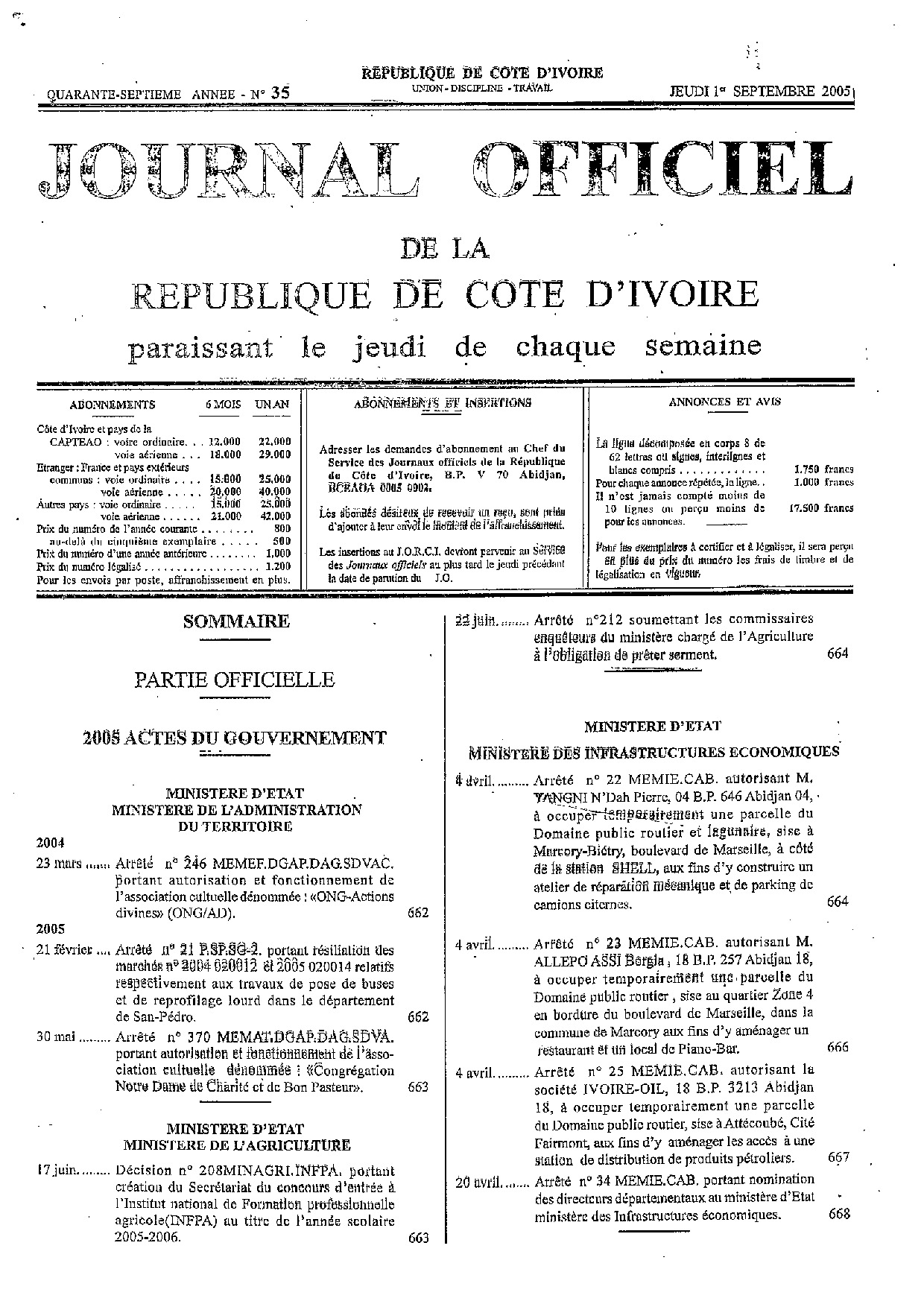 JO 2005-035