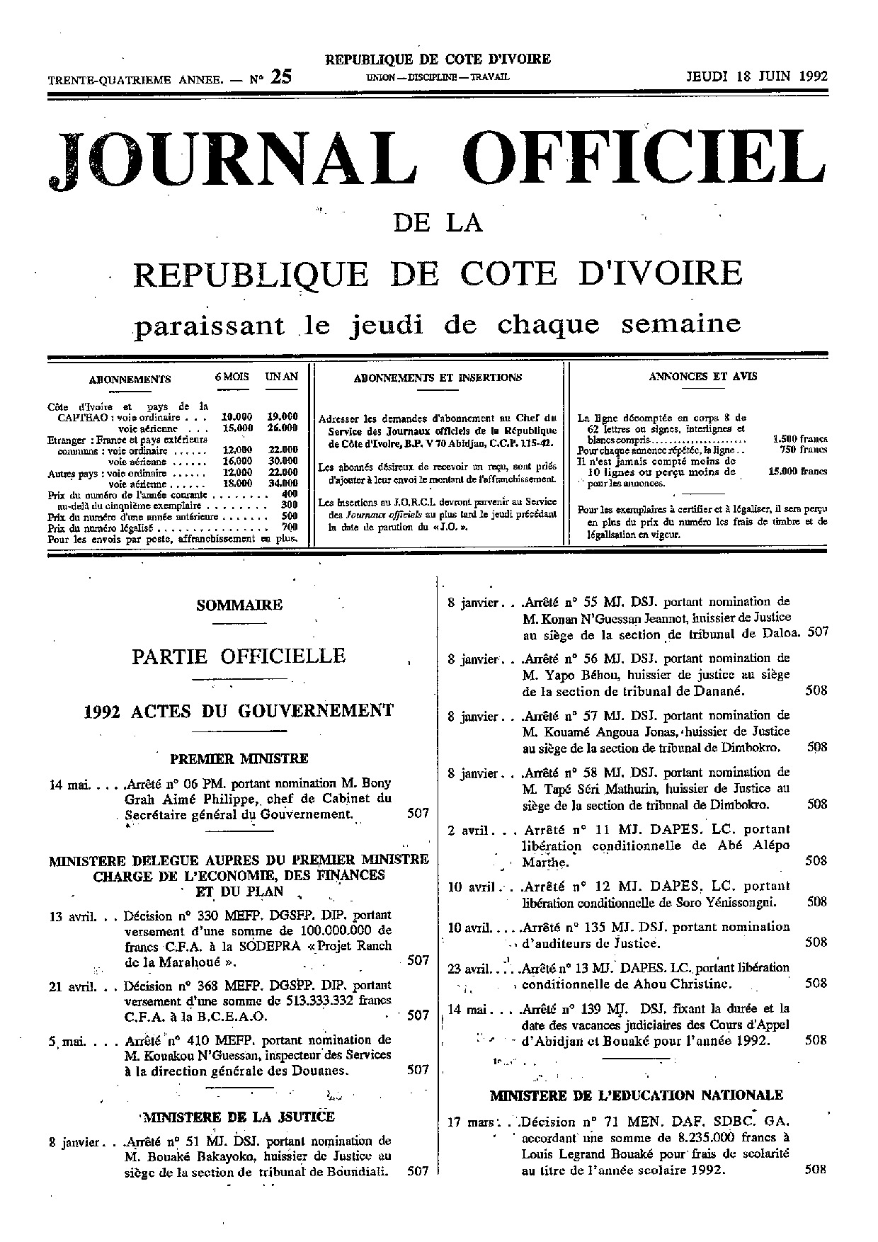 JO 1992-025