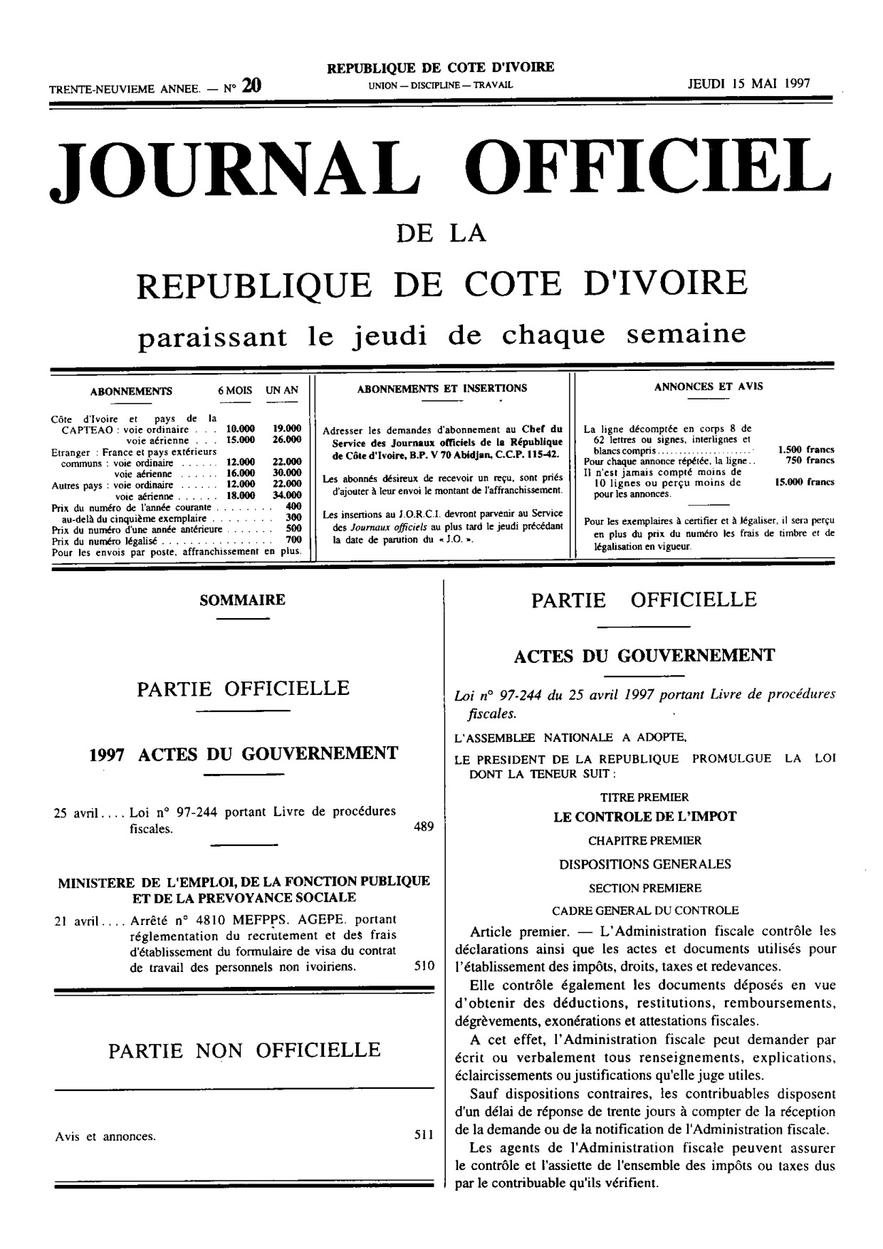 JO 1997-020