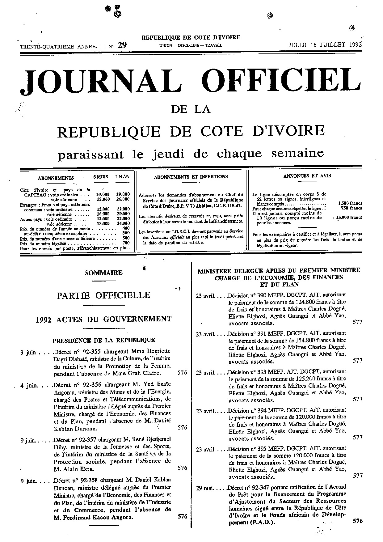 JO 1992-029