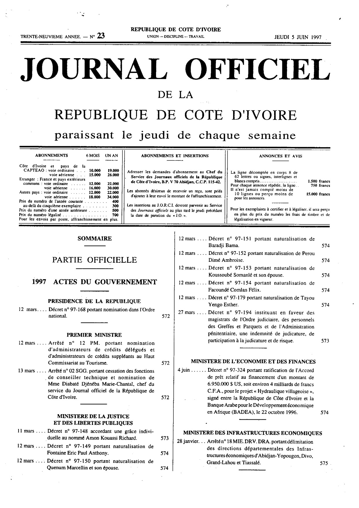 JO 1997-023