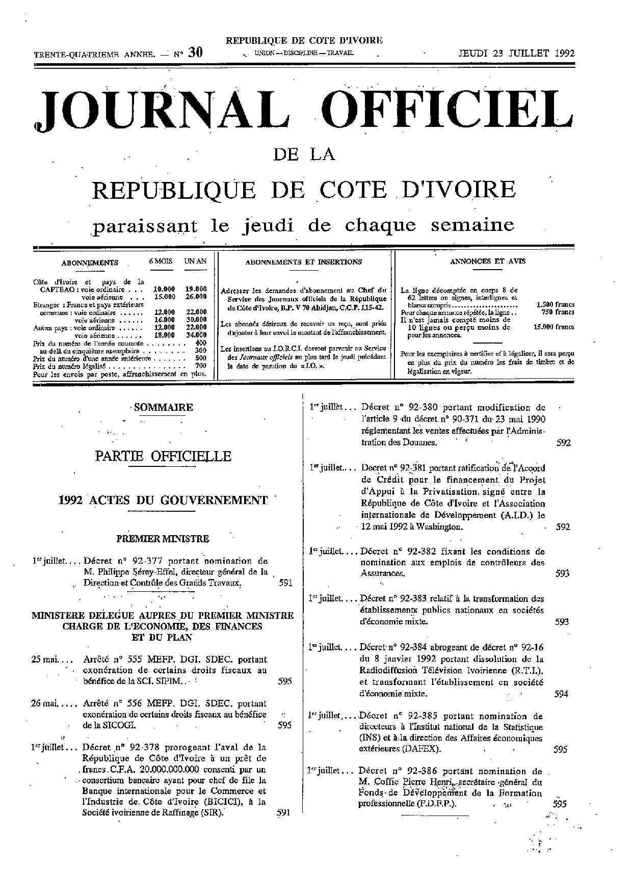 JO 1992-030