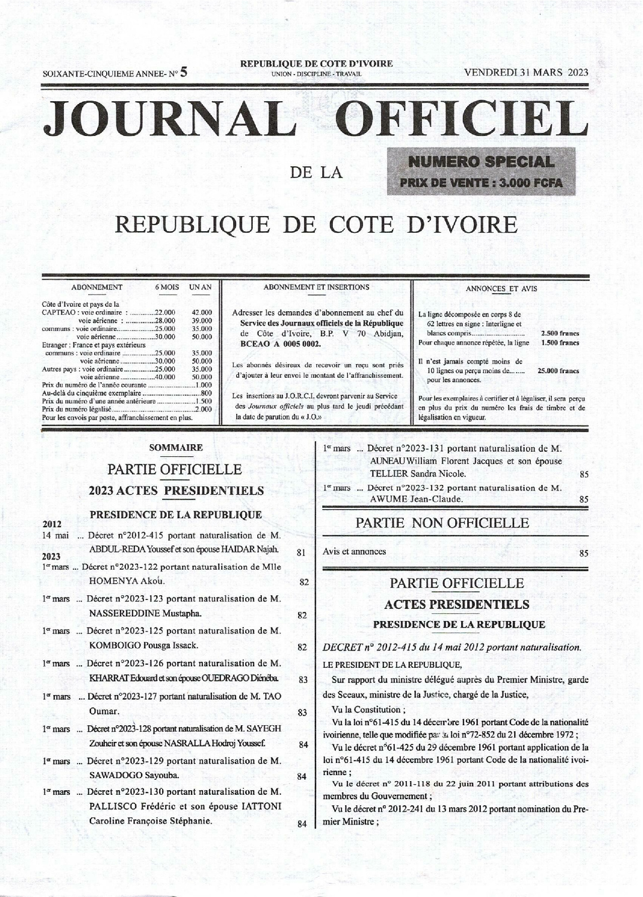 JO 2023-005