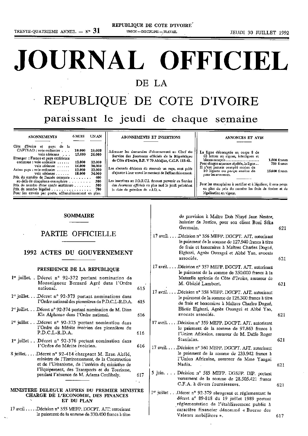 JO 1992-031