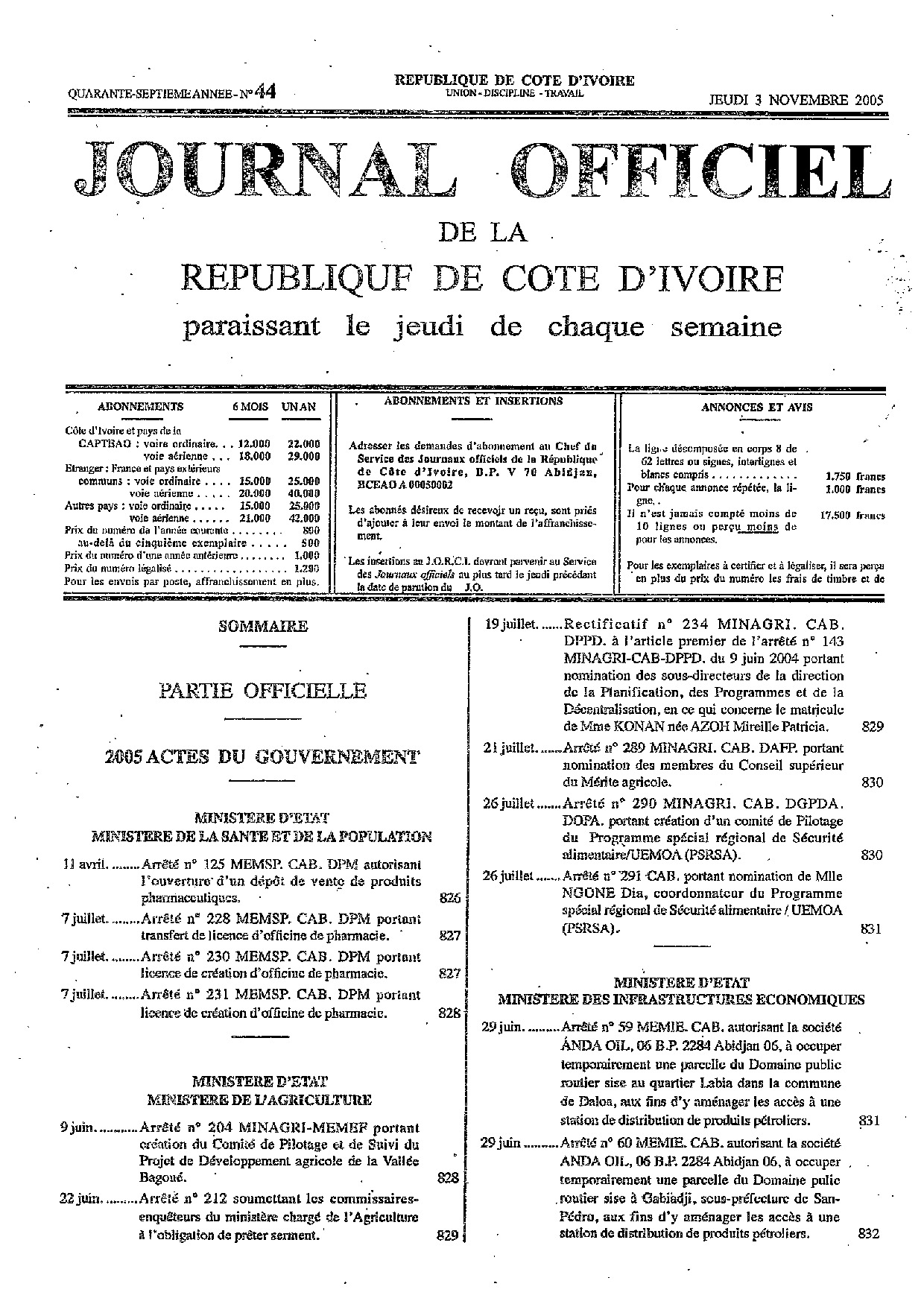 JO 2005-044