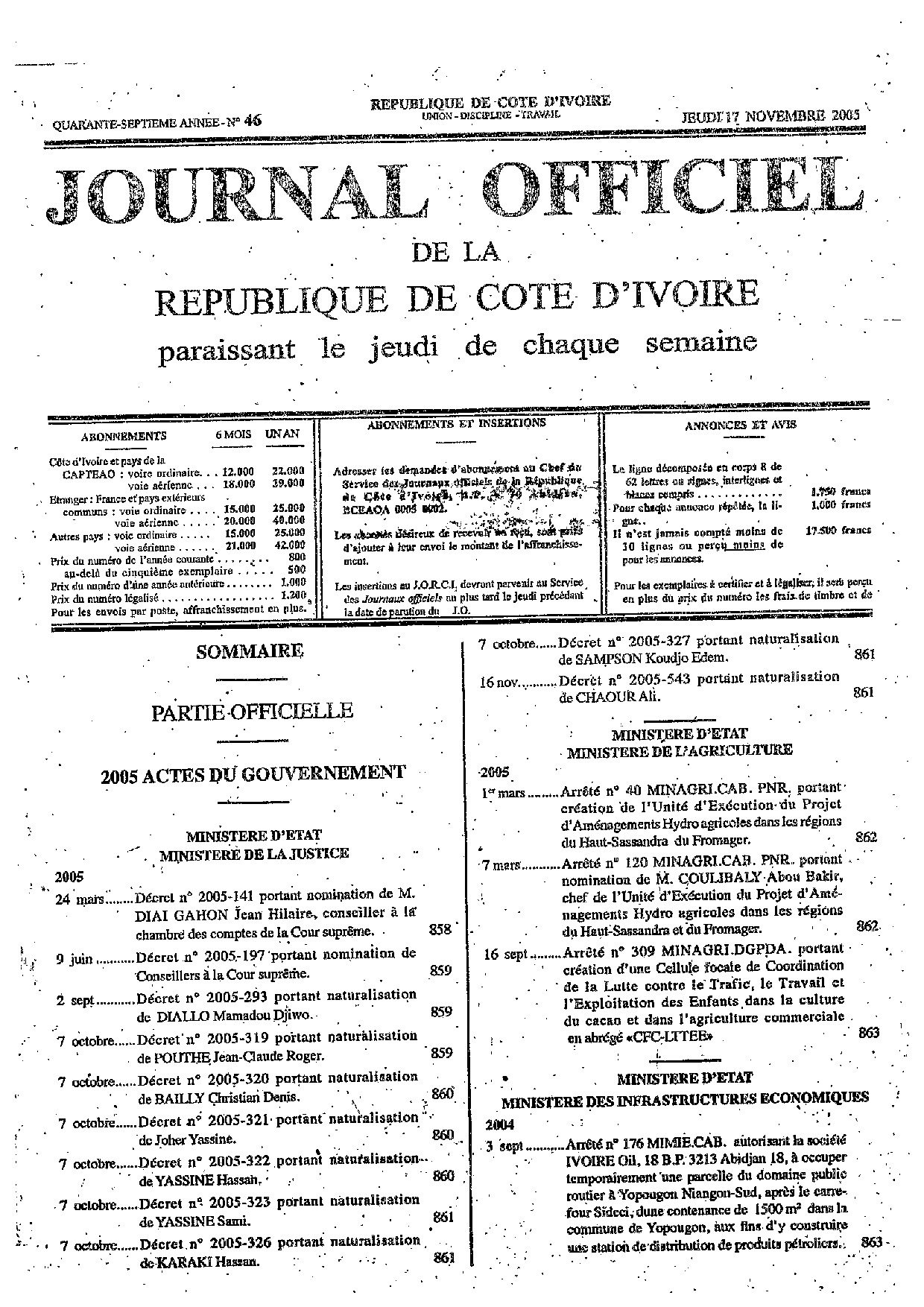 JO 2005-046