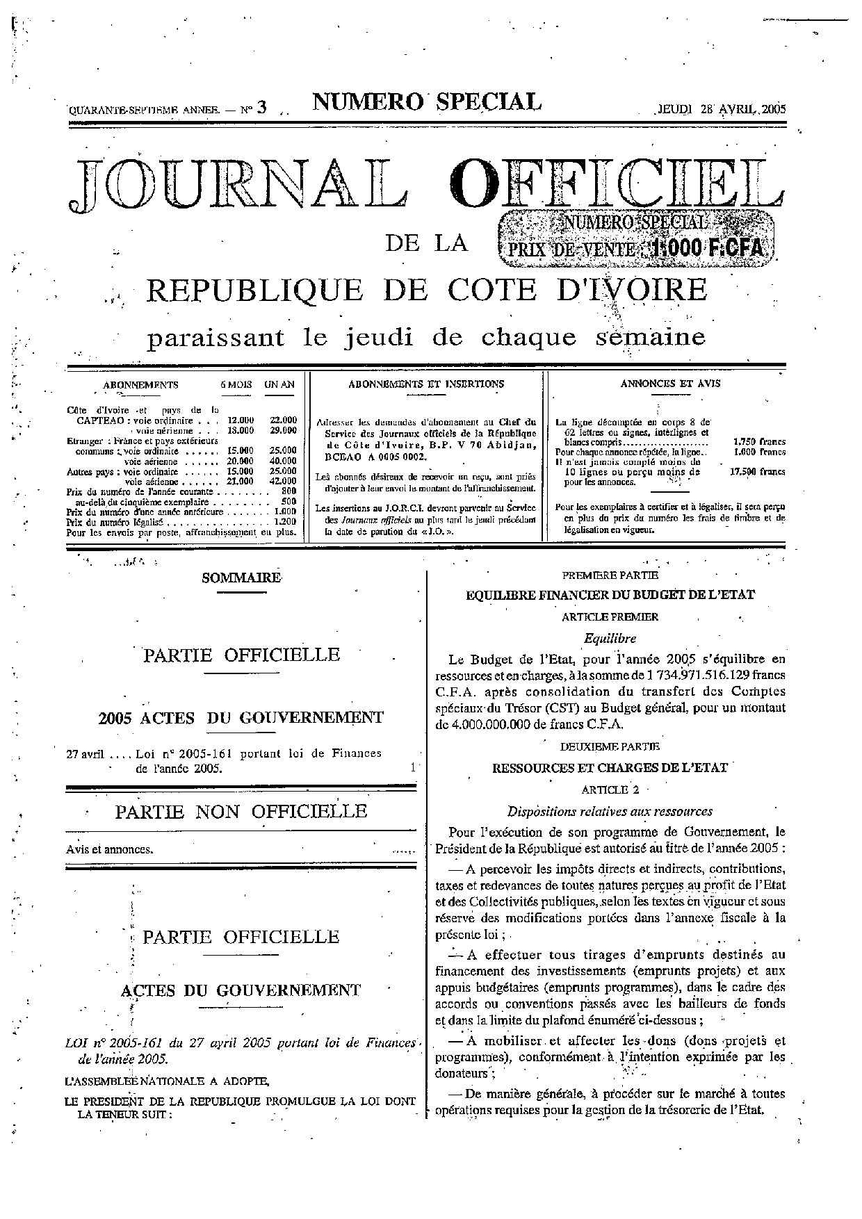 JO 2005-003