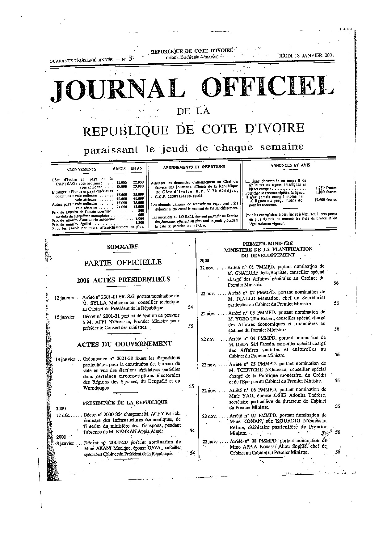 JO 2001-003