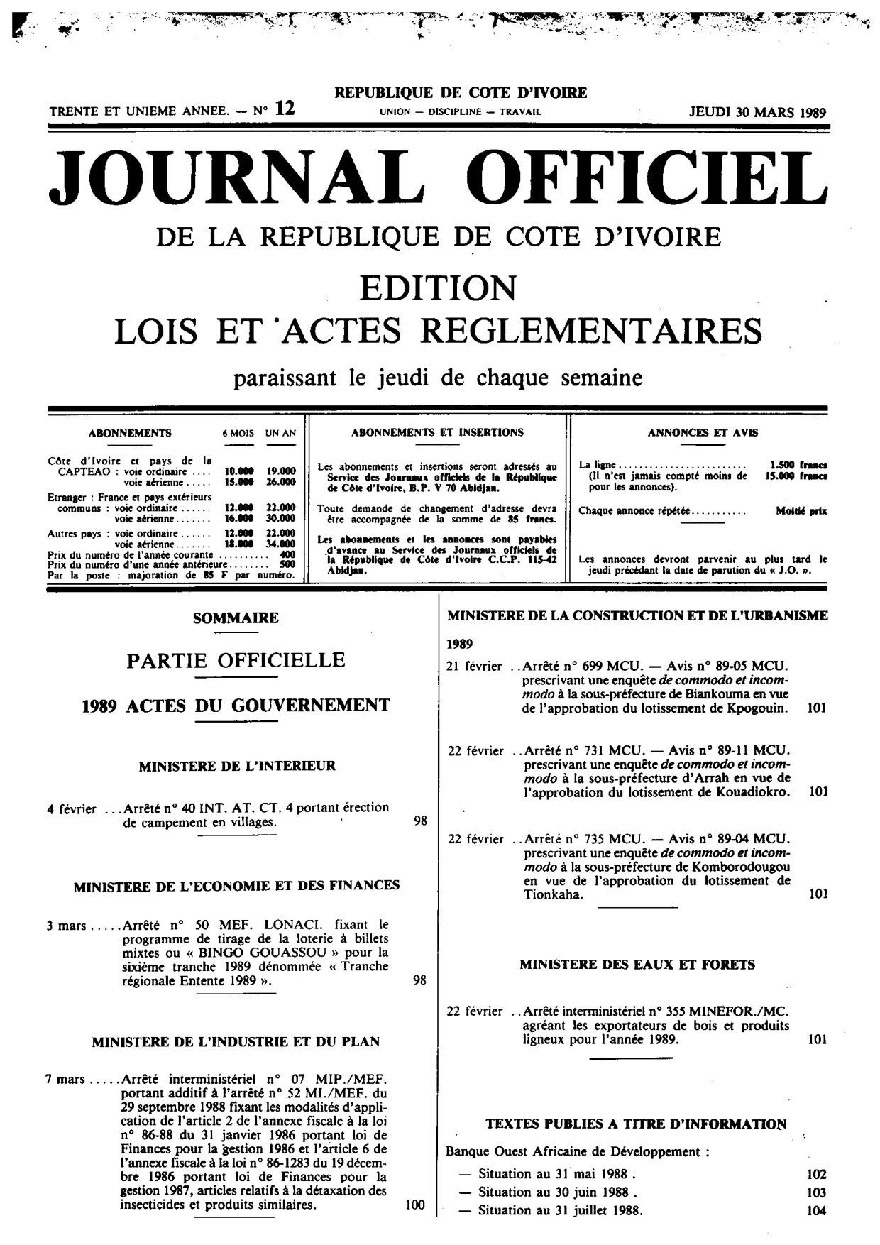 JO 1989-012