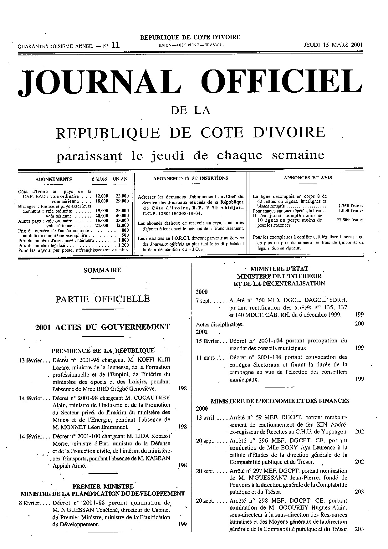 JO 2001-011