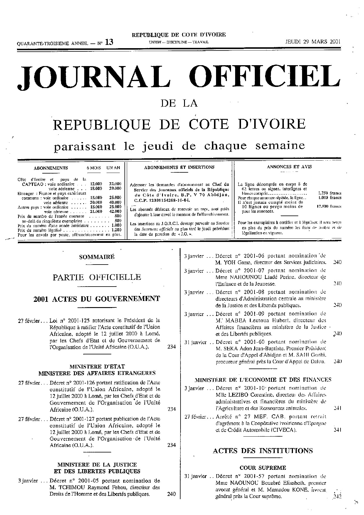 JO 2001-013
