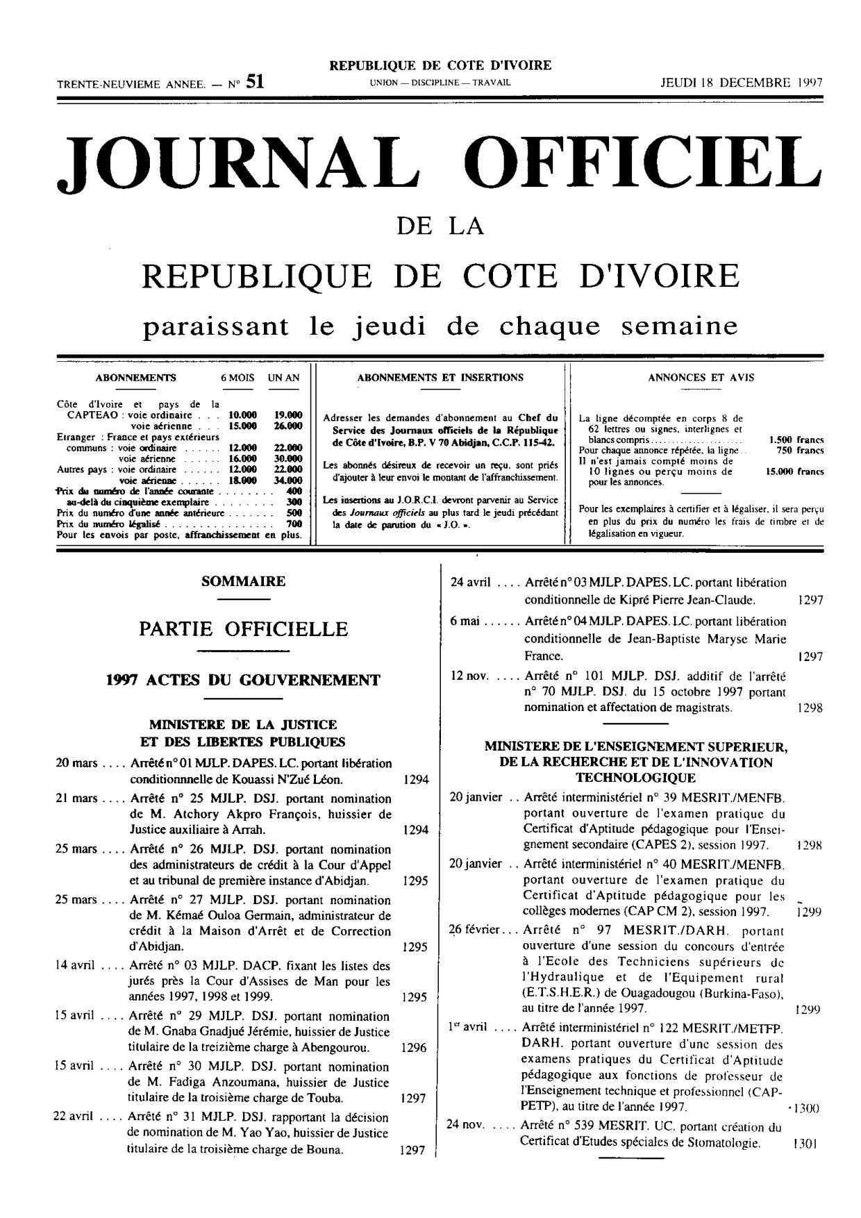 JO 1997-051