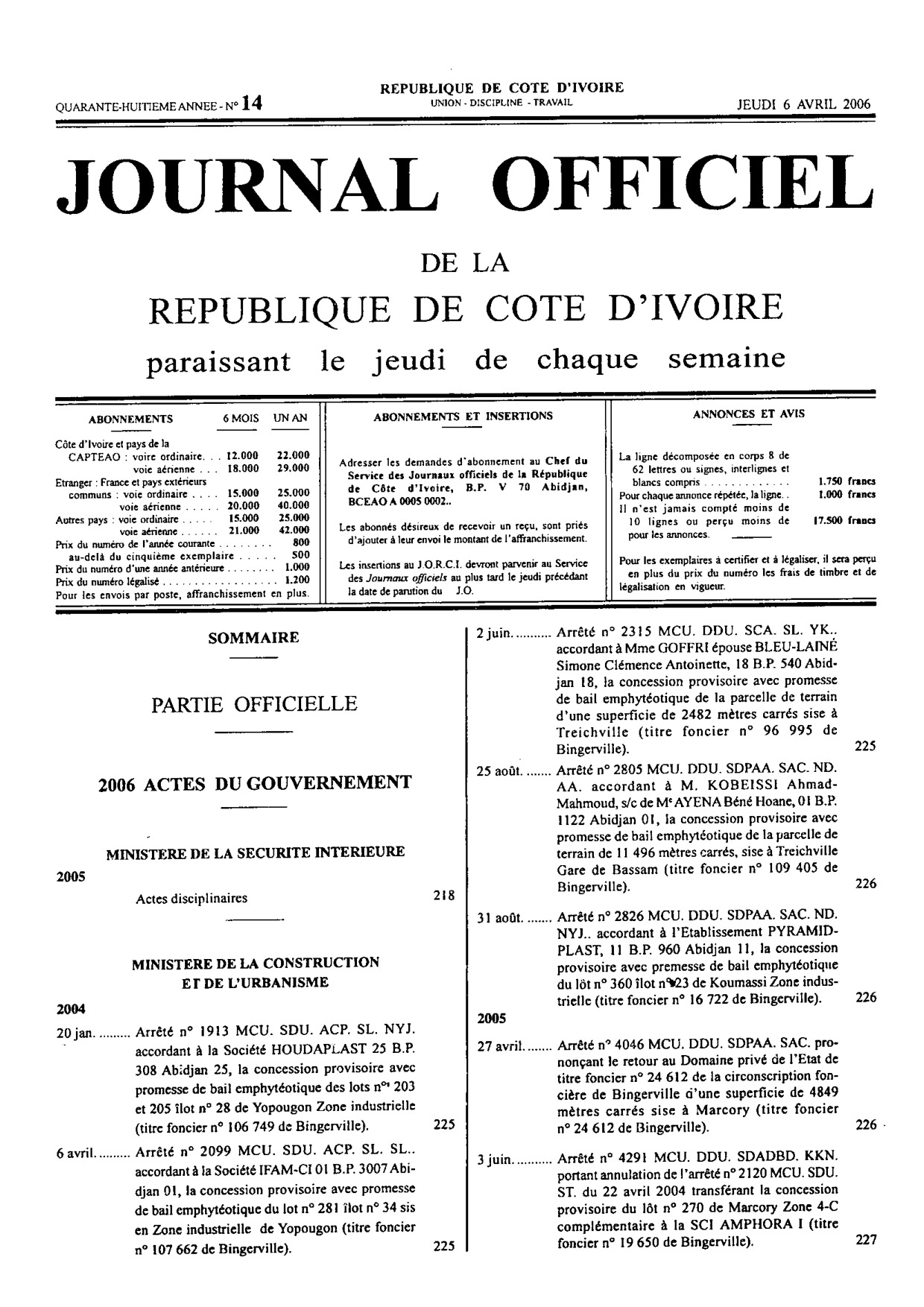 JO 2006-014