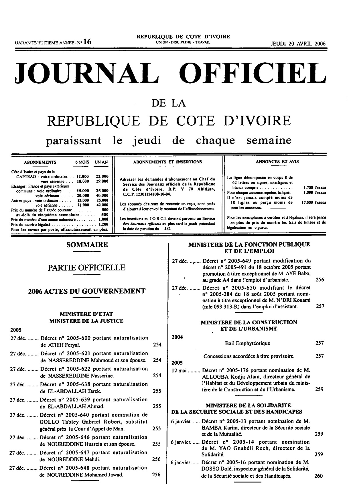 JO 2006-016