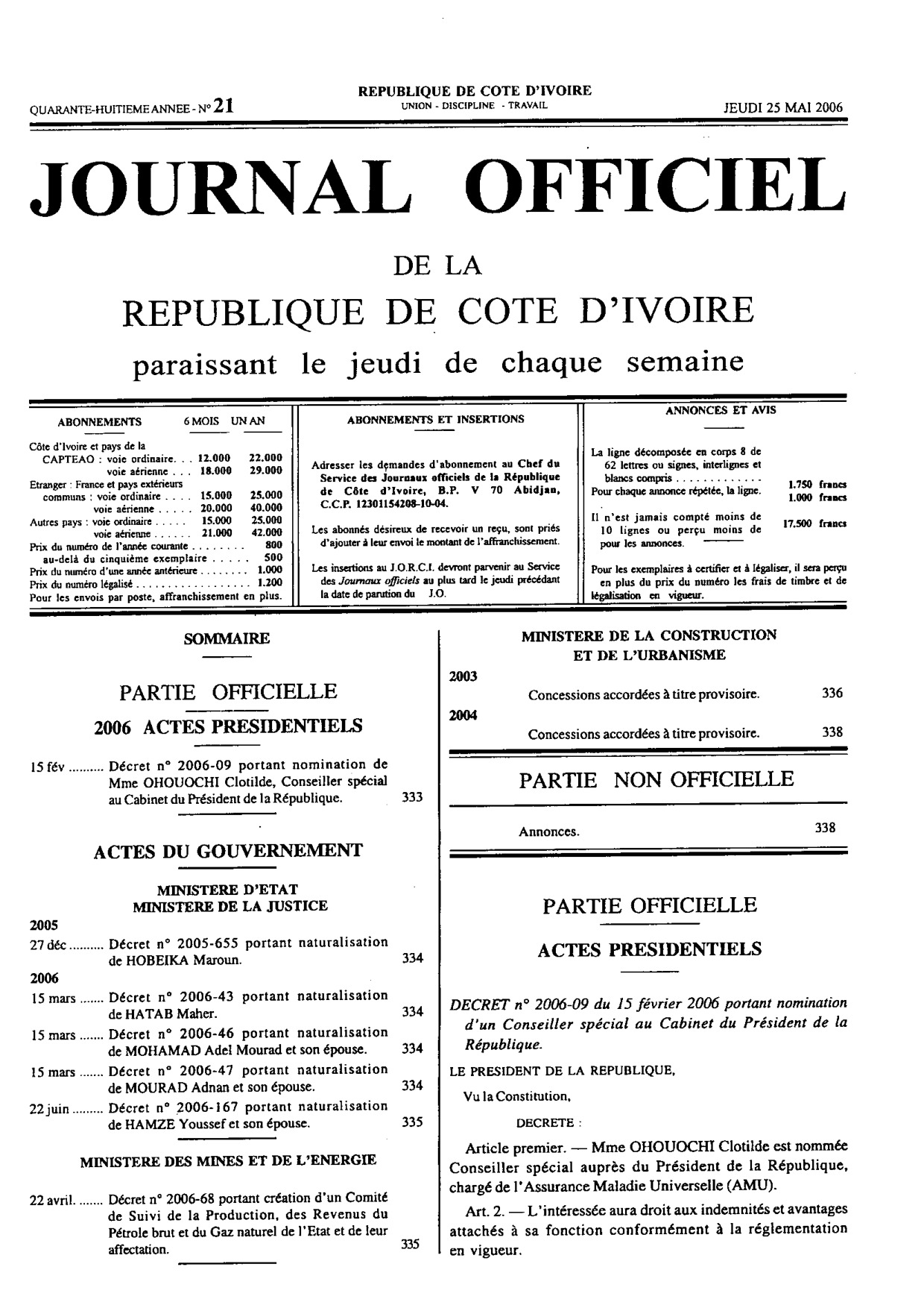 JO 2006-021