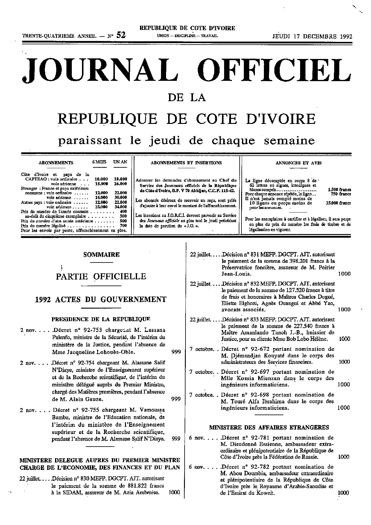 JO 1992-052