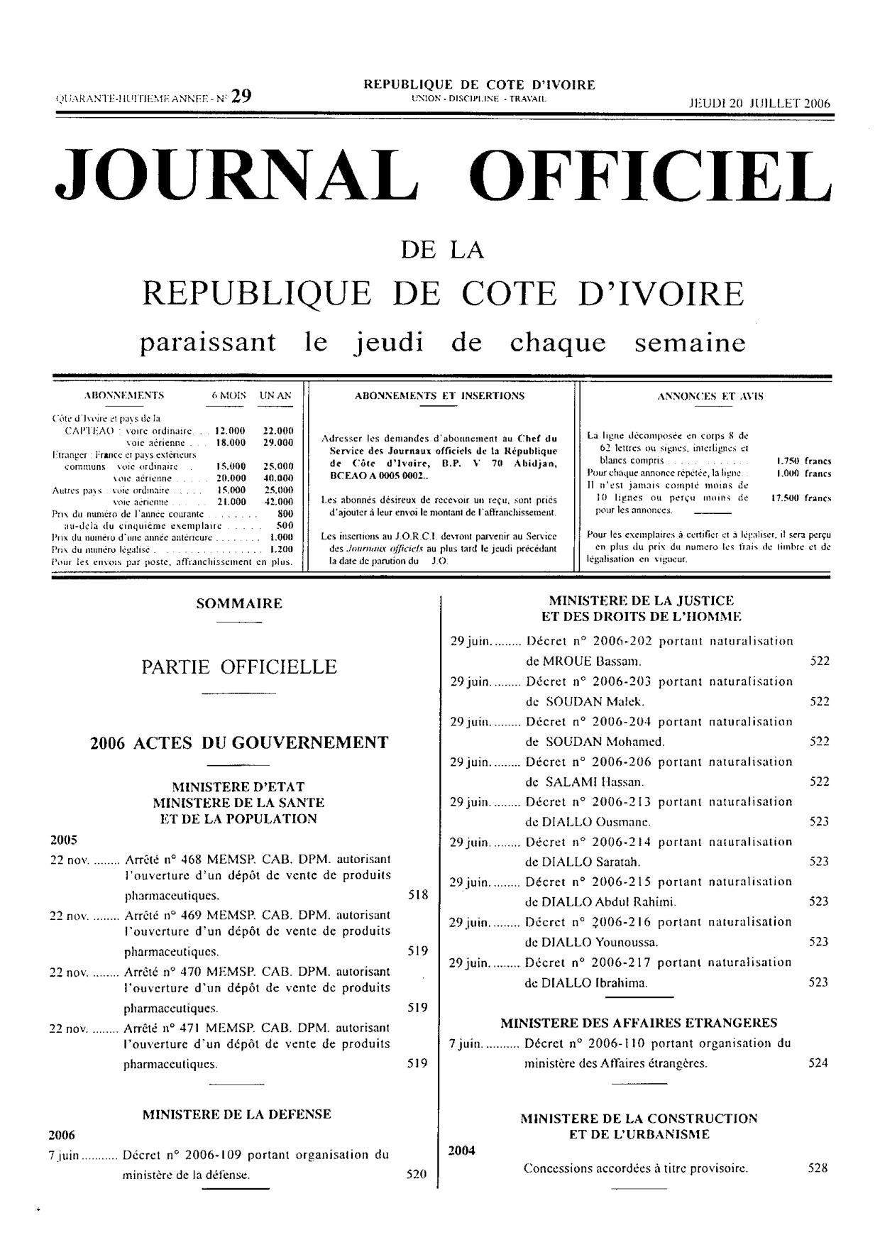 JO 2006-029