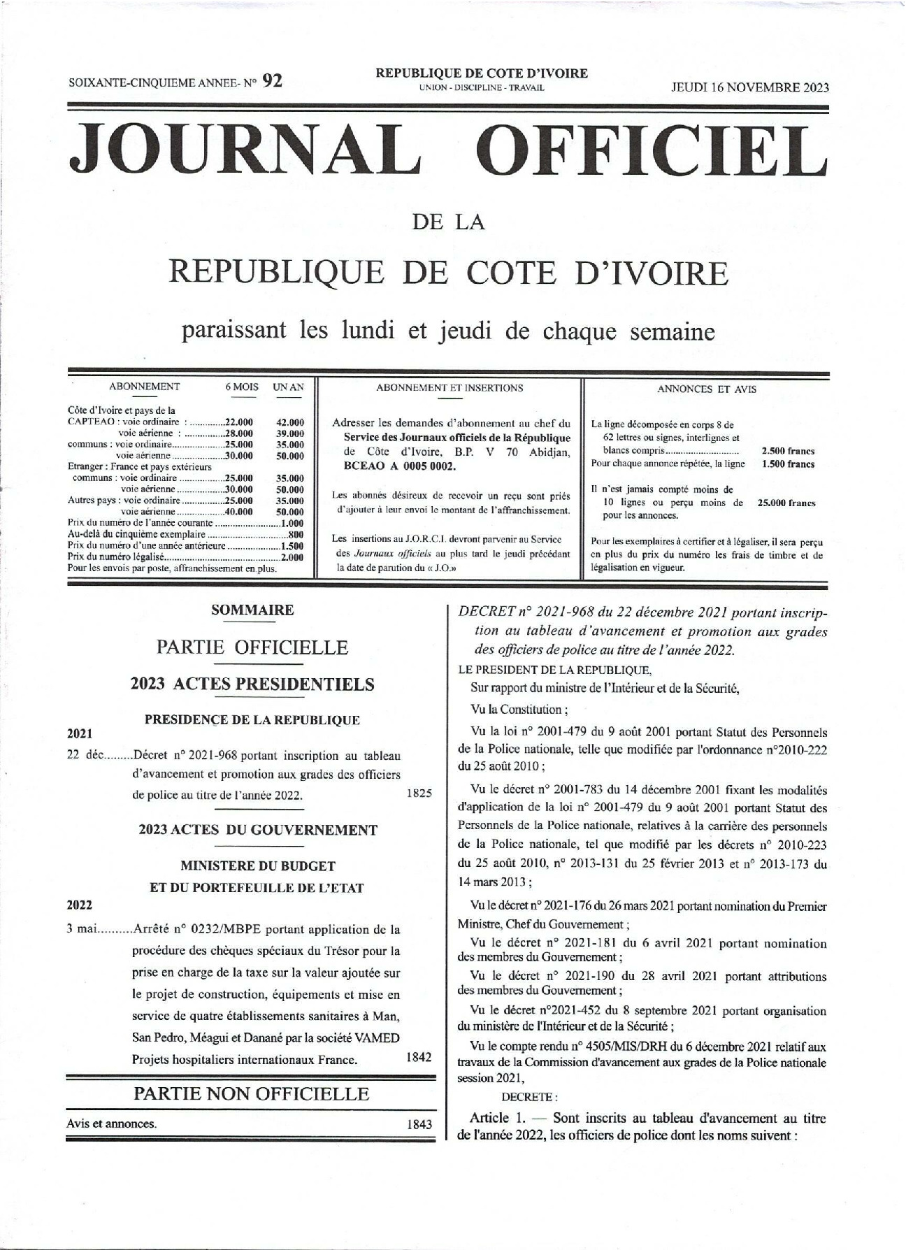 JO 2023-092