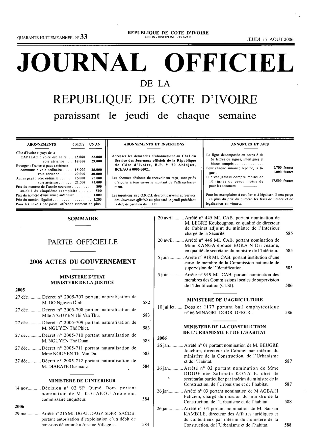 JO 2006-033