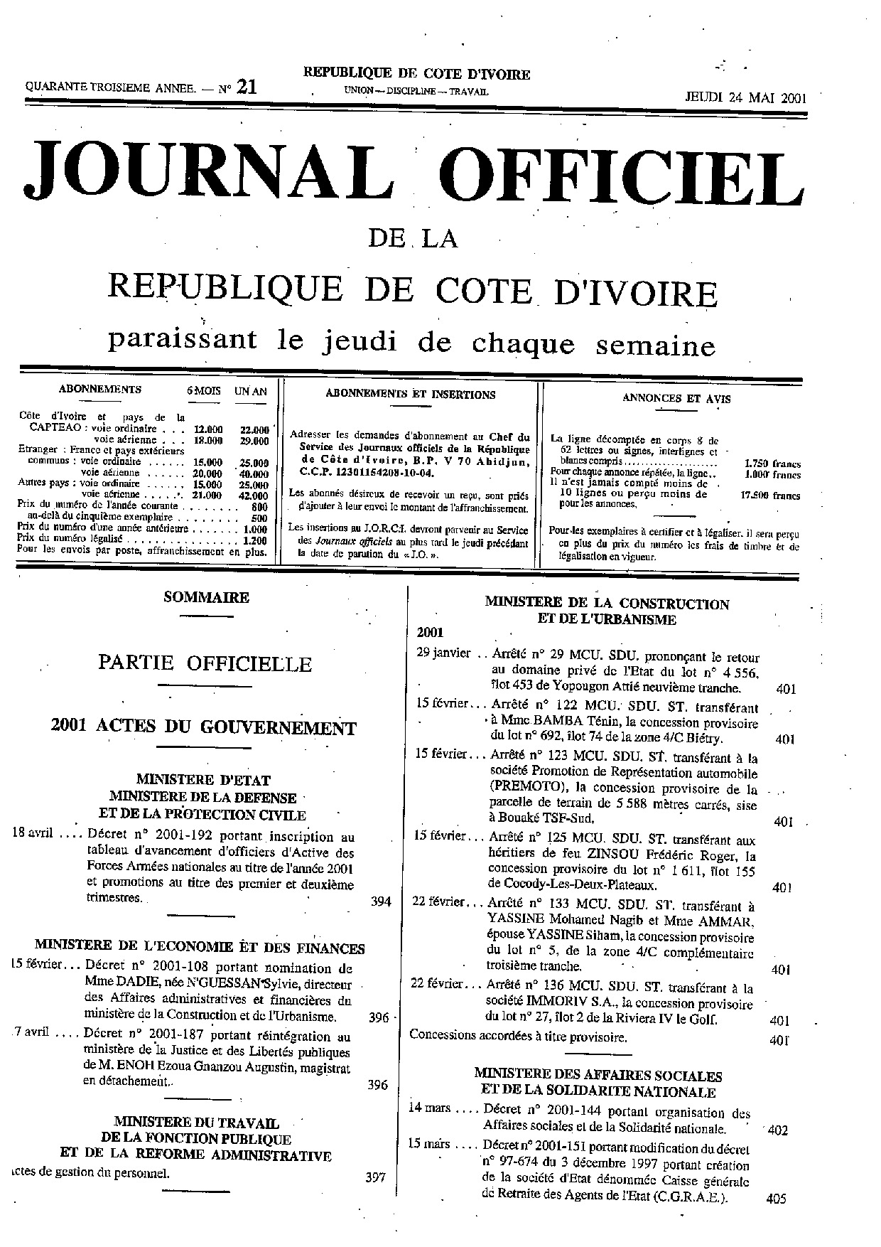 JO 2001-021