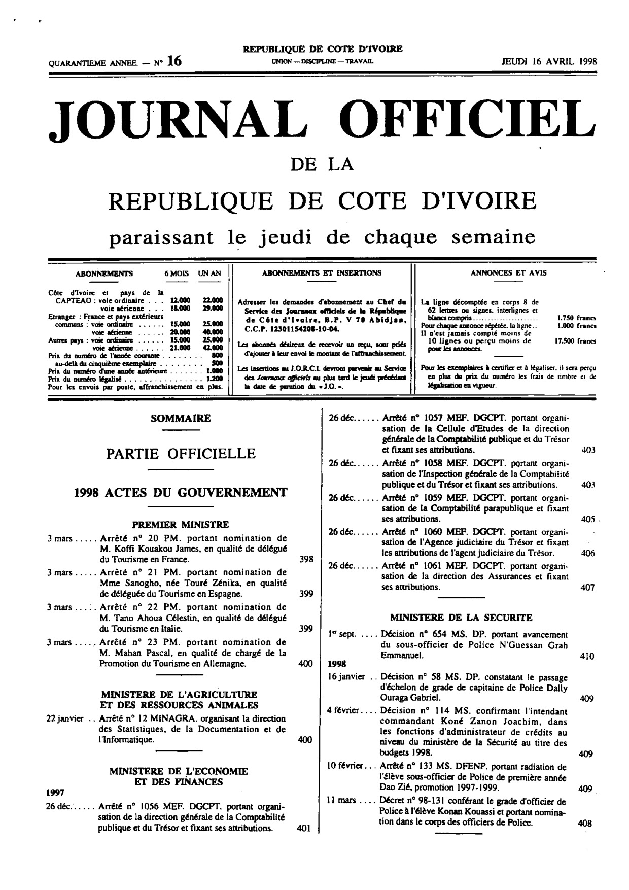 JO 1998-016