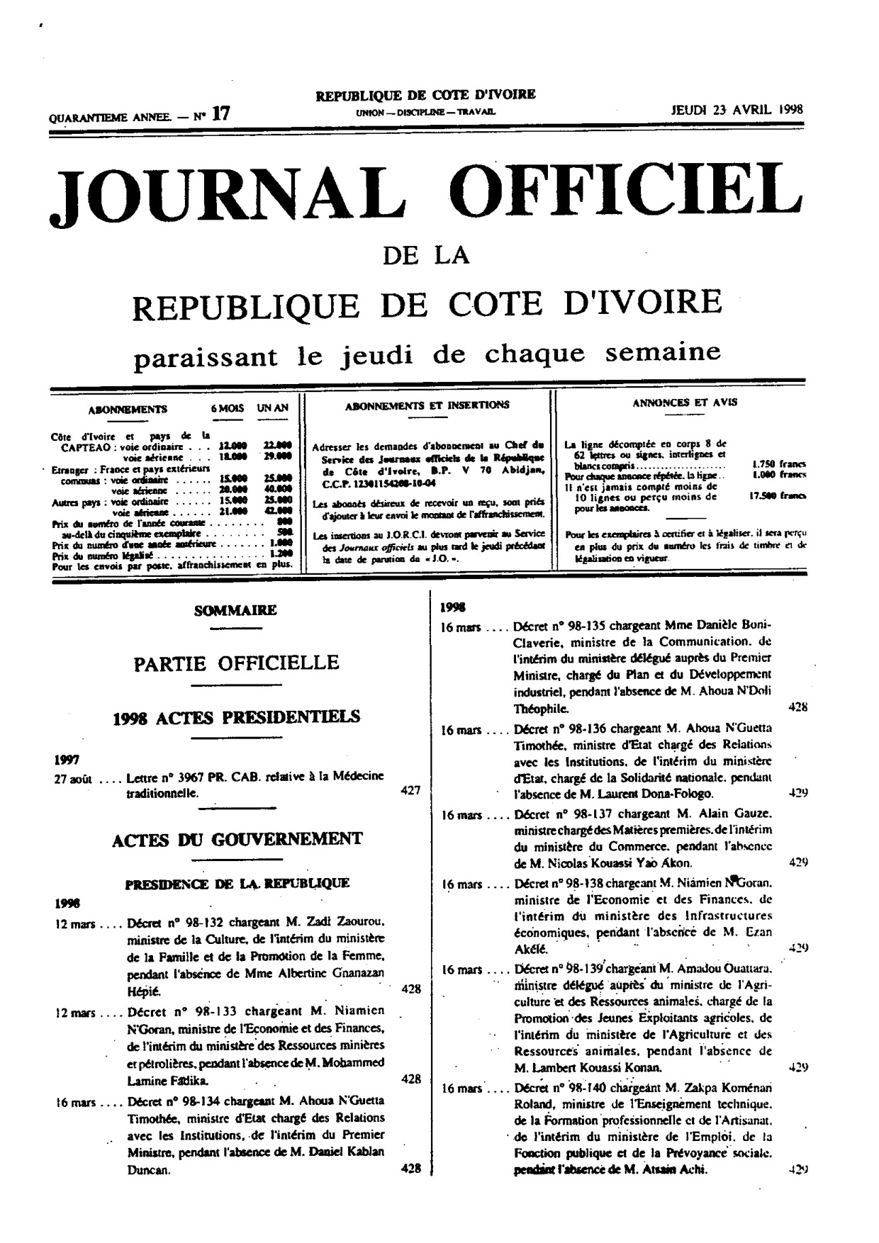 JO 1998-017