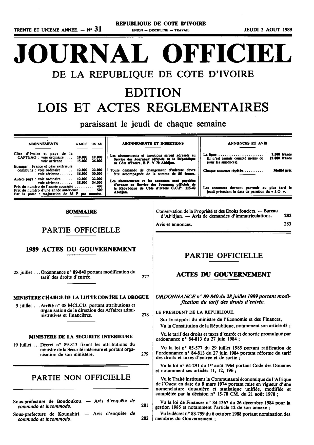 JO 1989-031