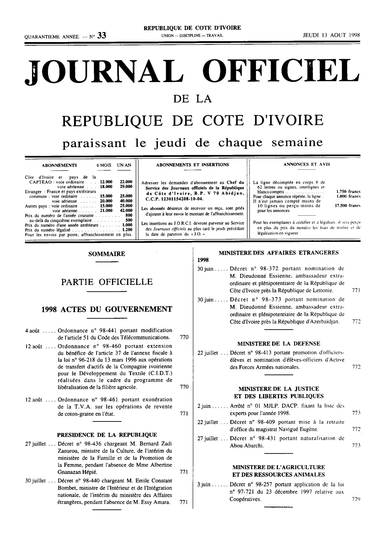 JO 1998-033