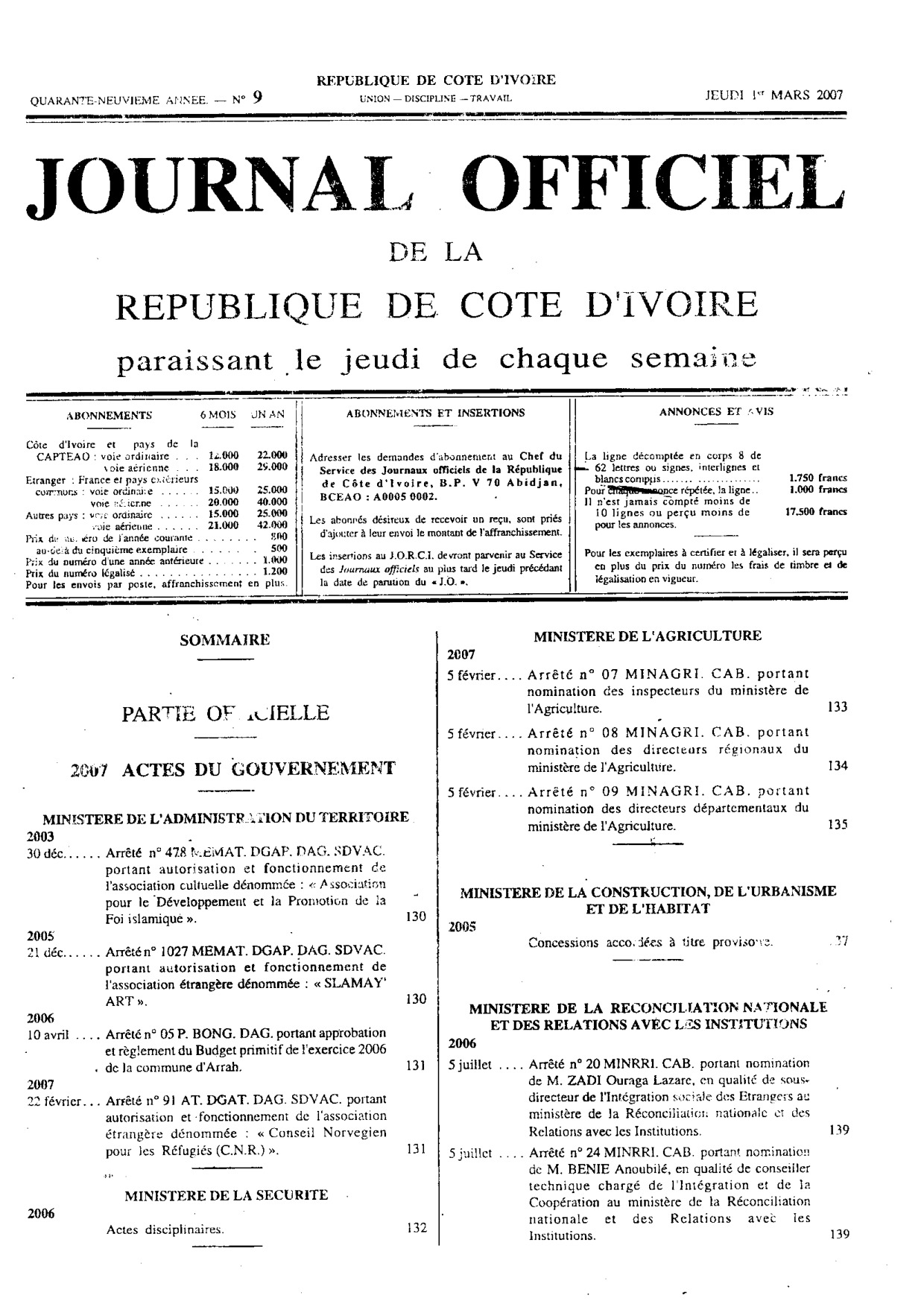 JO 2007-009