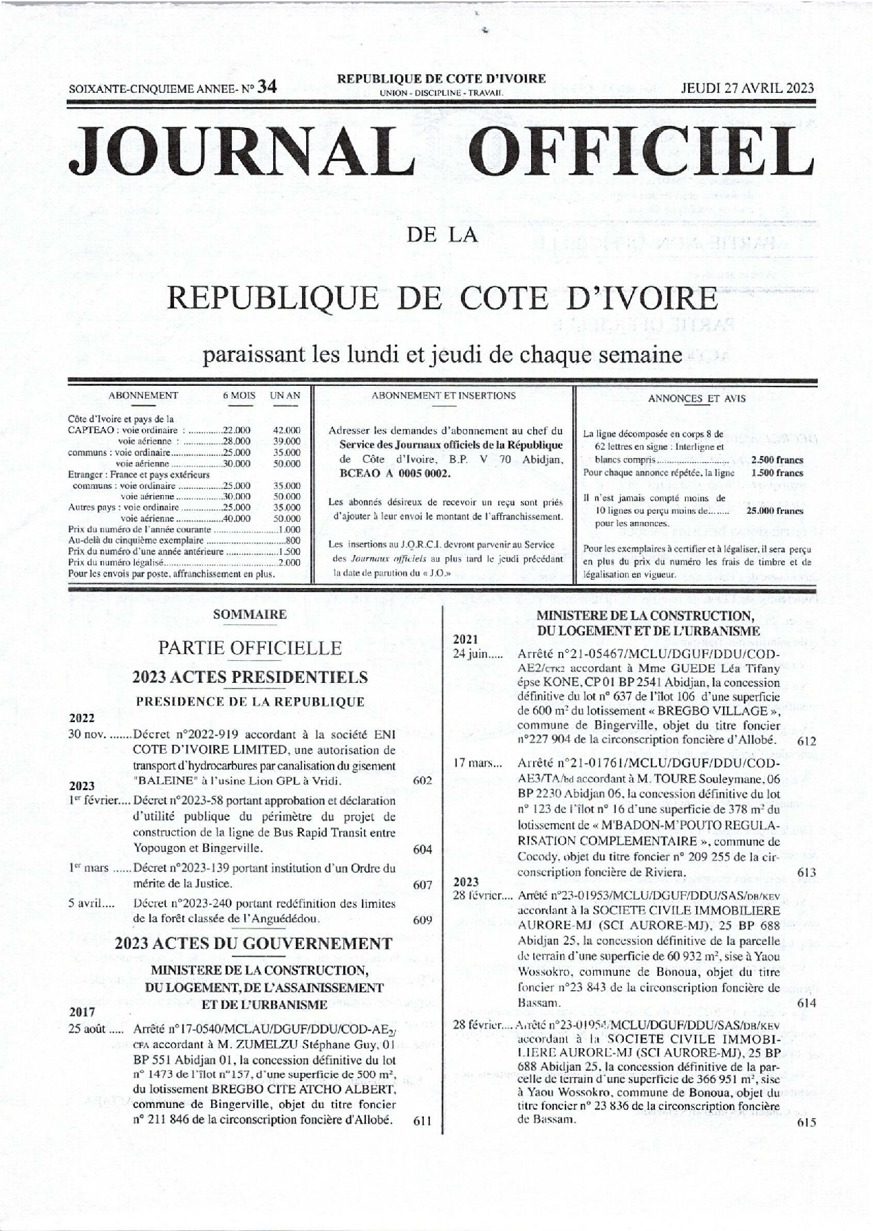 JO 2023-034