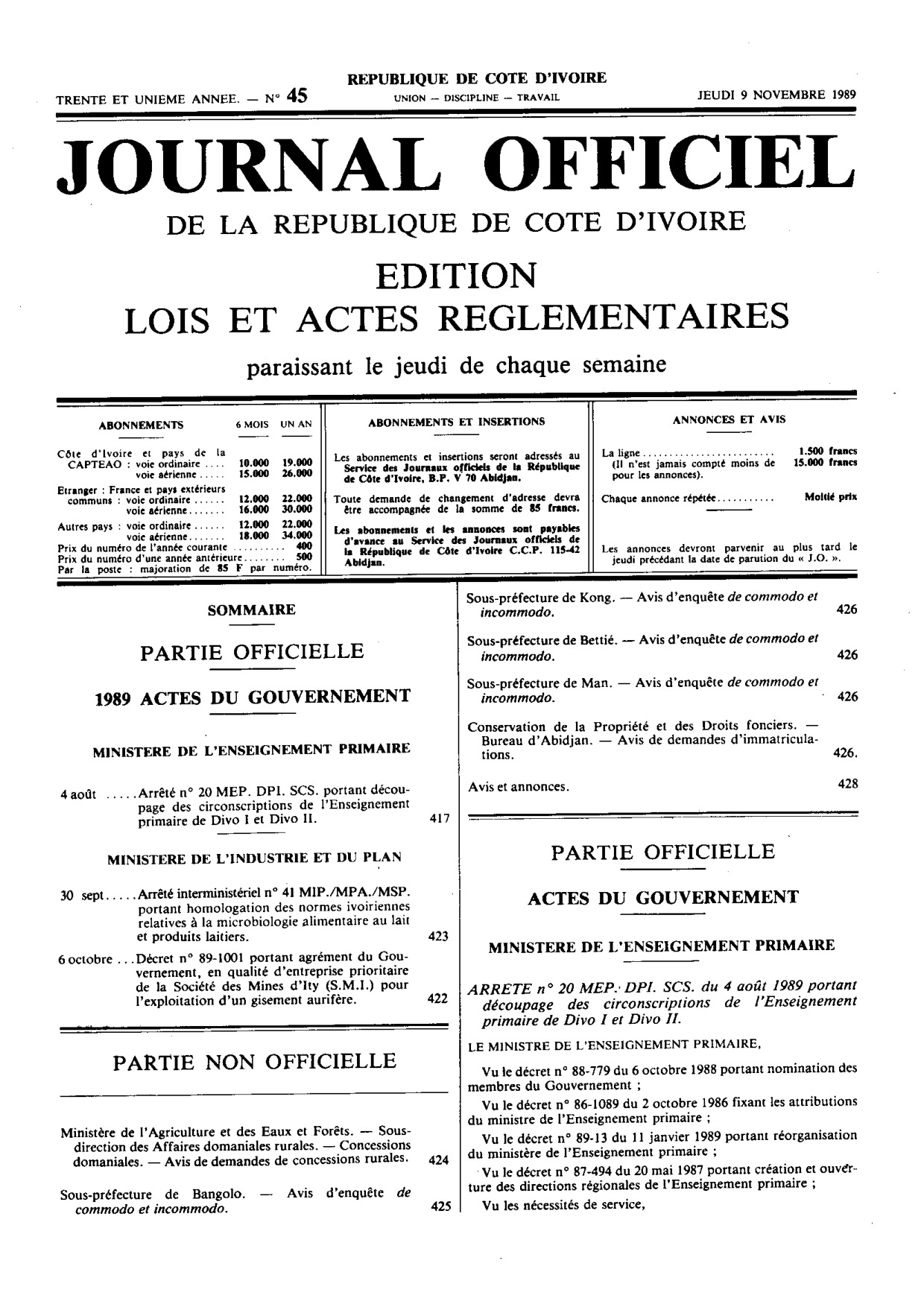 JO 1989-045