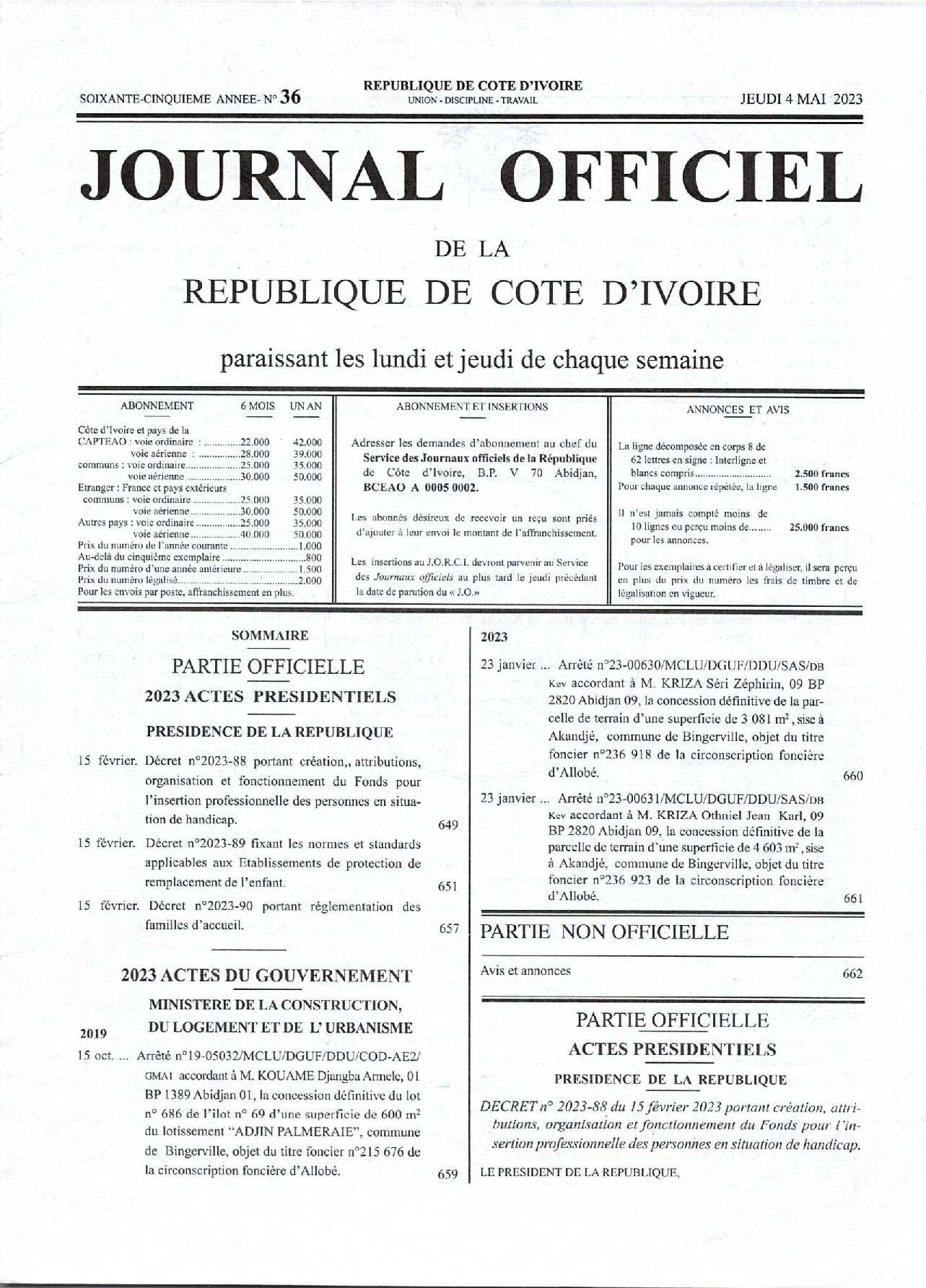 JO 2023-036