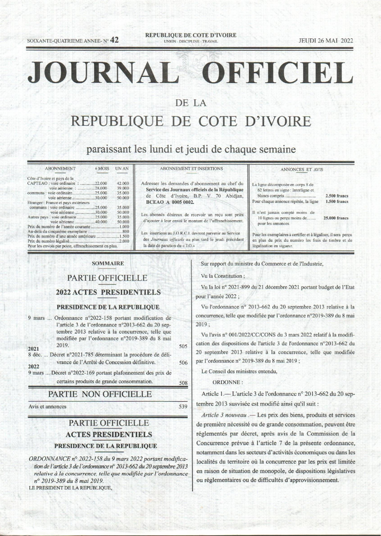 JO 2022-042