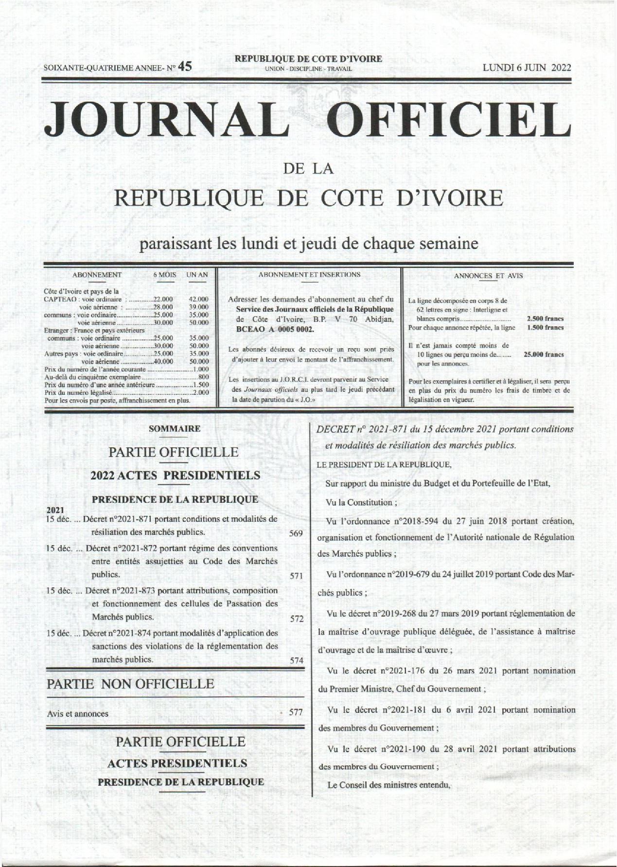 JO 2022-045