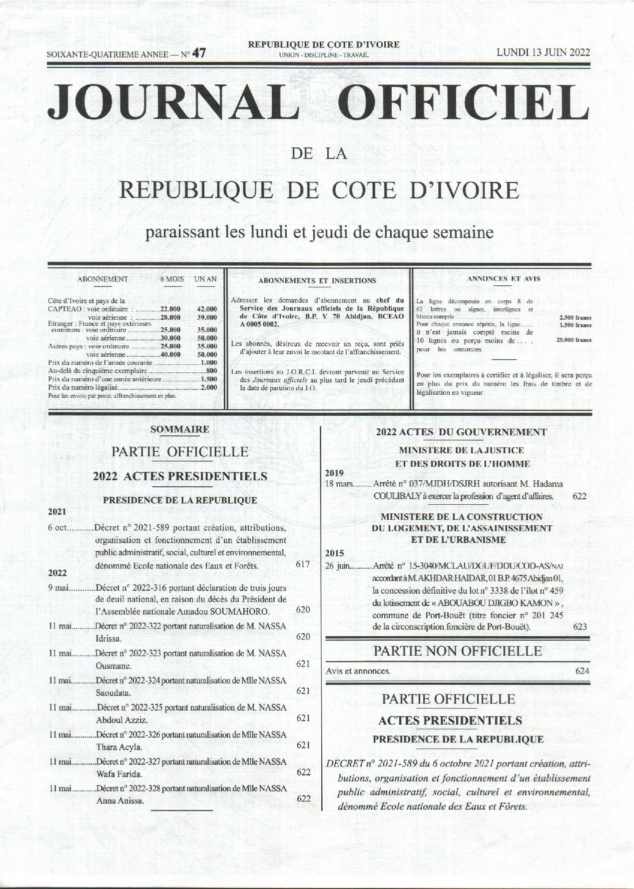 JO 2022-047