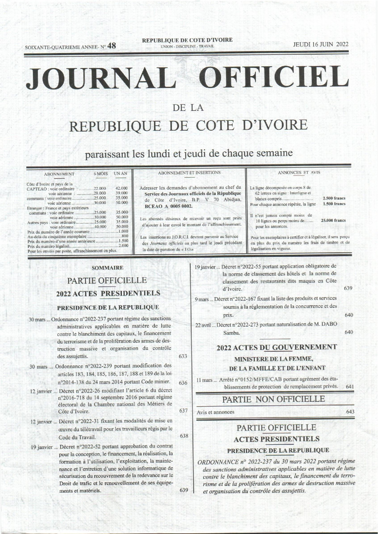 JO 2022-048