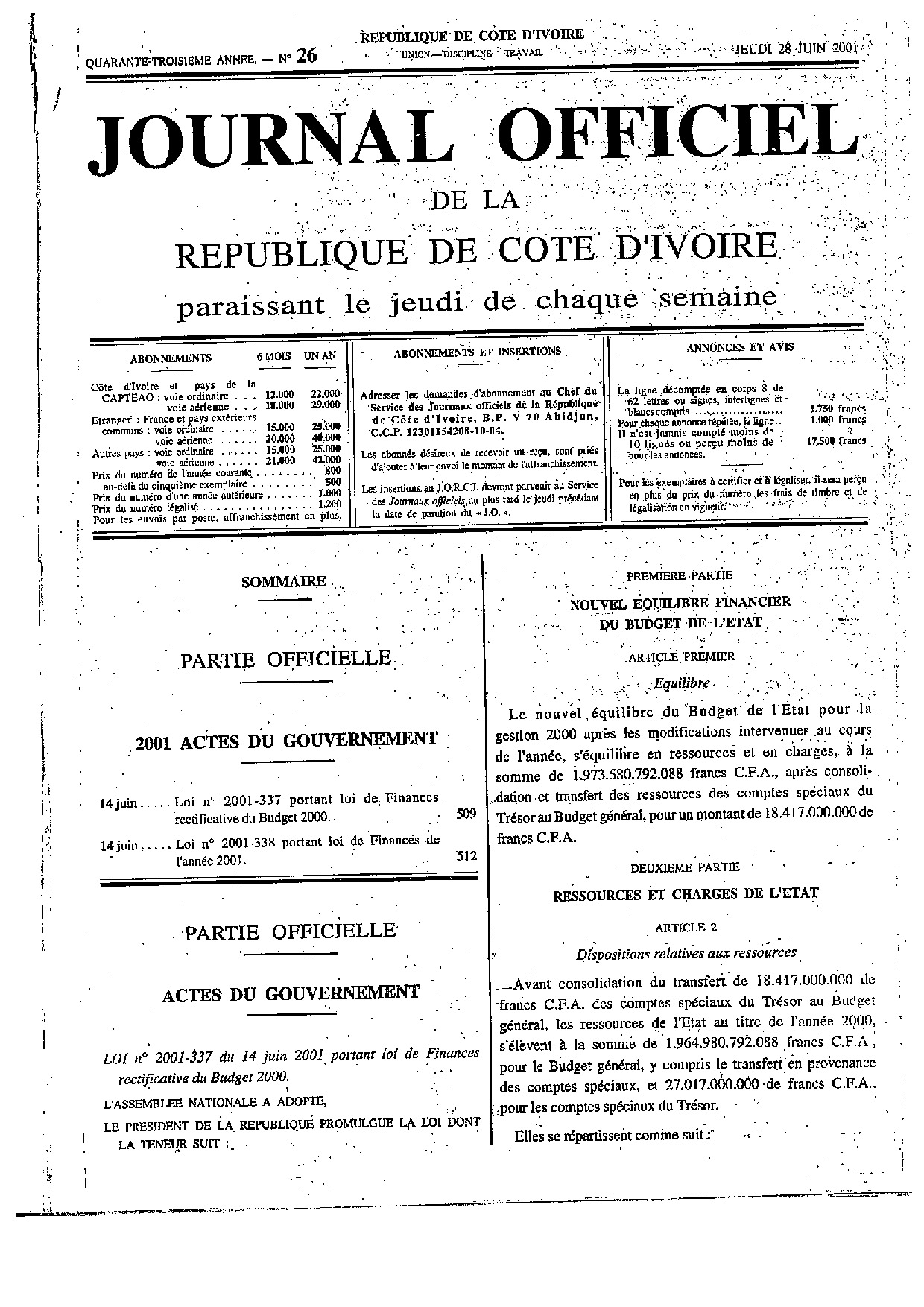 JO 2001-026