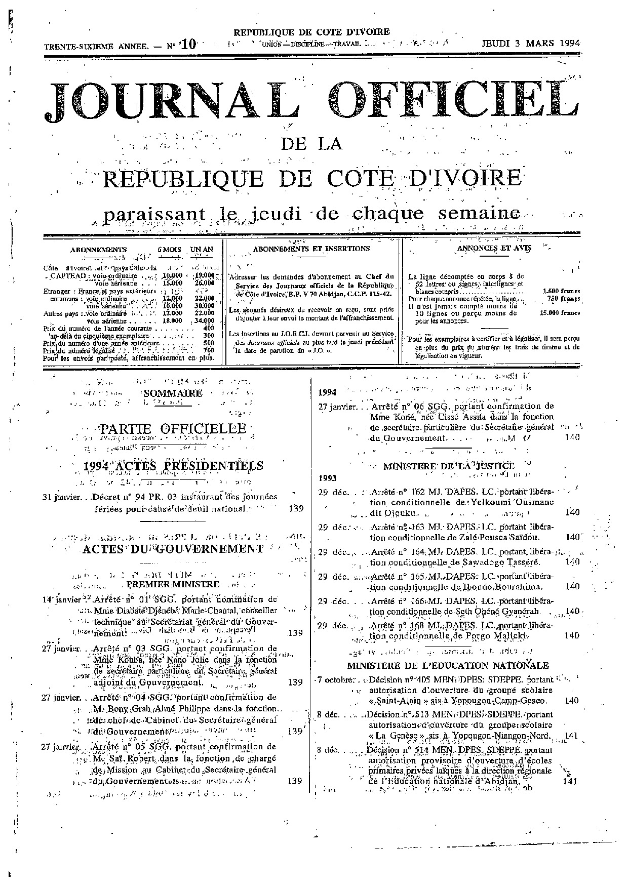 JO 1994-010