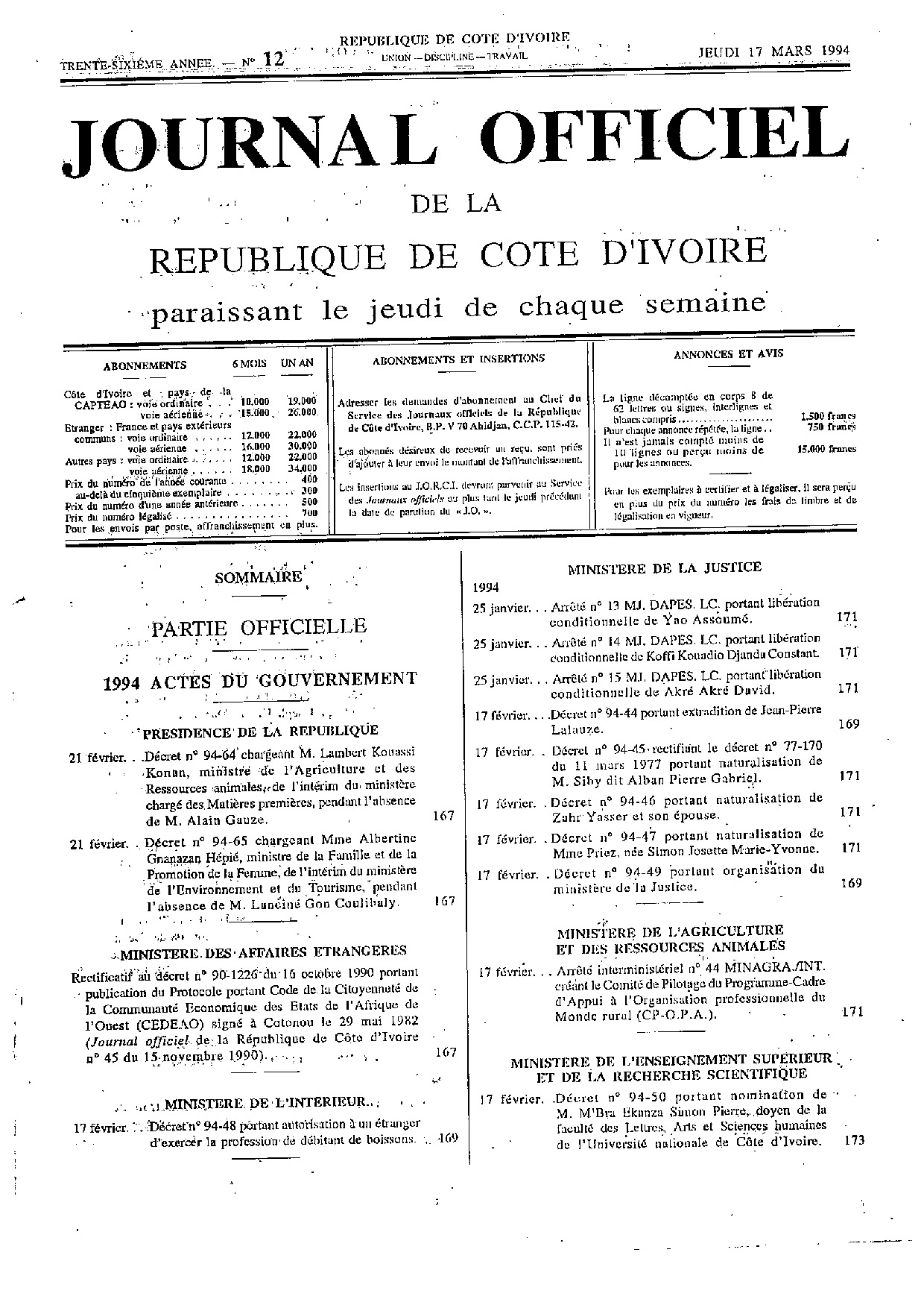 JO 1994-012