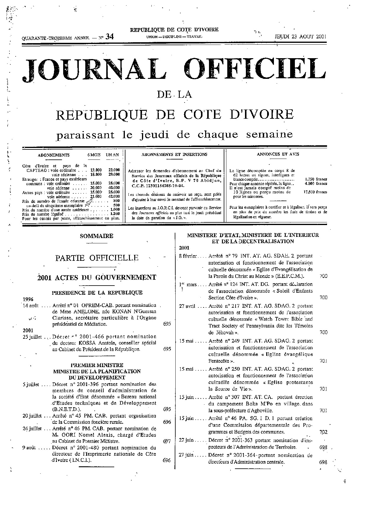 JO 2001-034