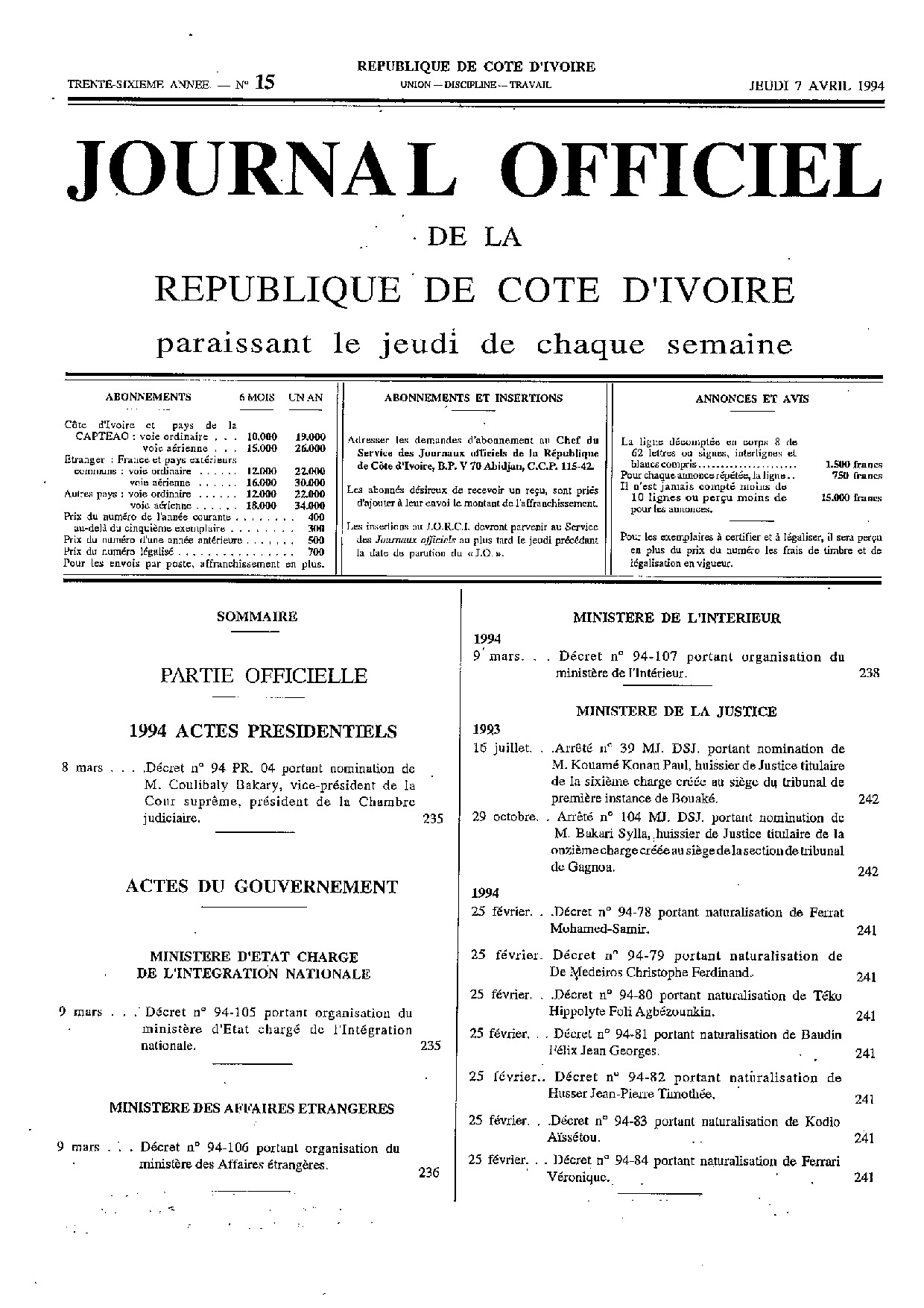 JO 1994-015